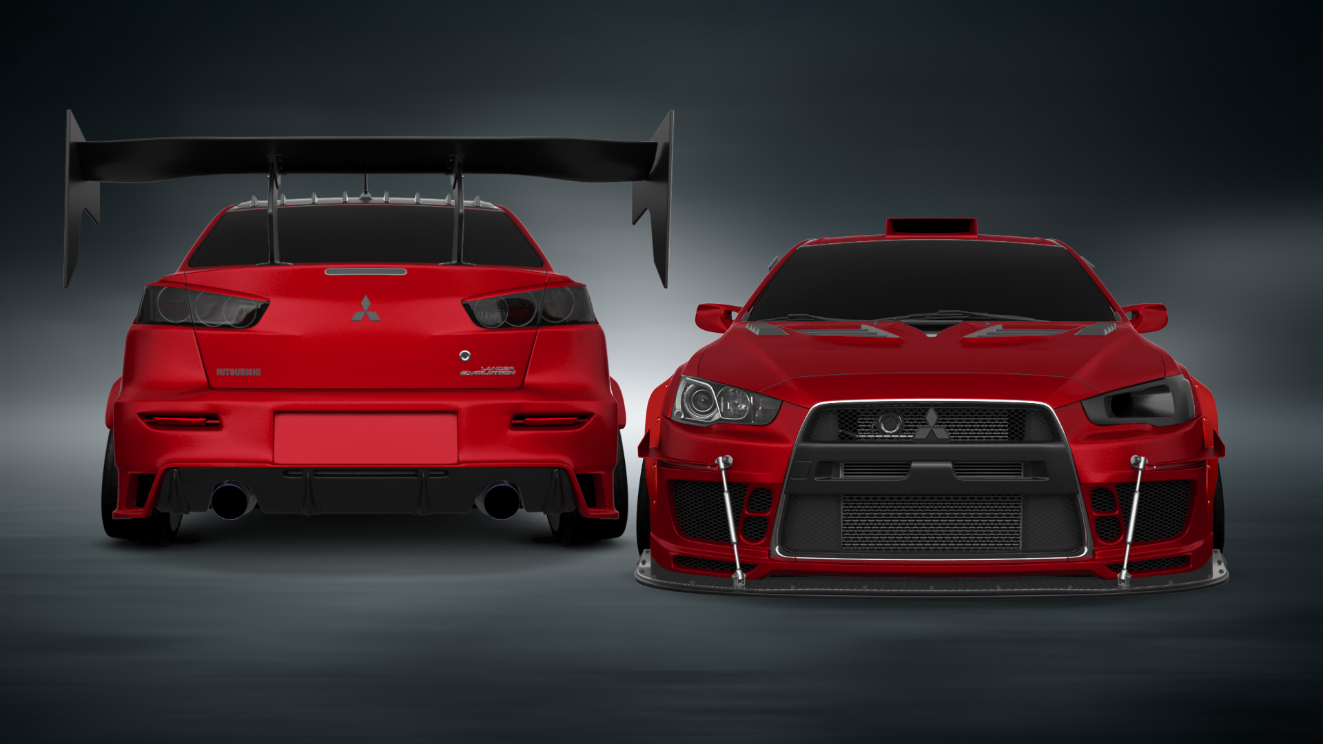 Mitsubishi Lancer Evolution X Sedan 2008 tuning