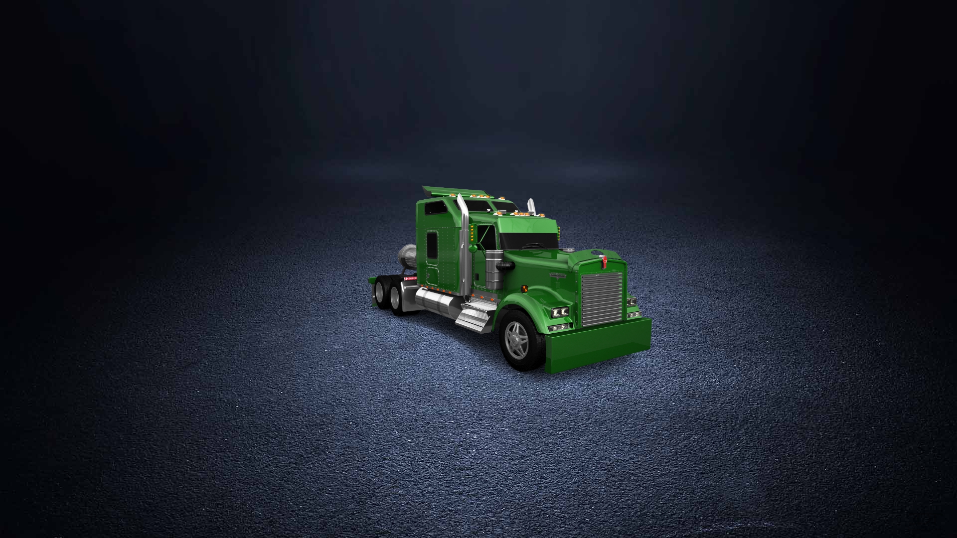 Kenworth W900 Sleeper Cab Truck 2015 tuning