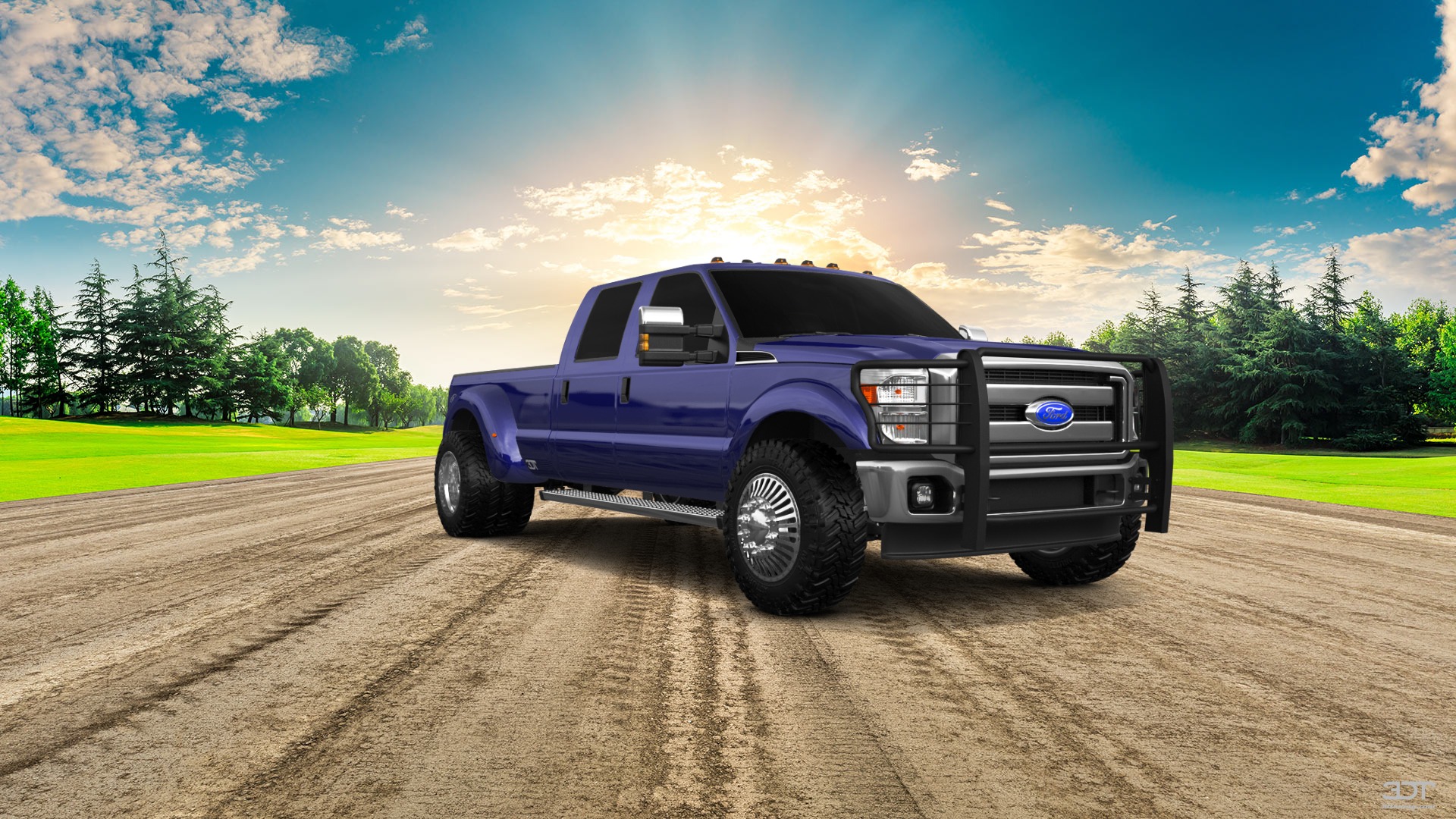 Ford F-350 DRW 4 Door pickup truck 2013 tuning