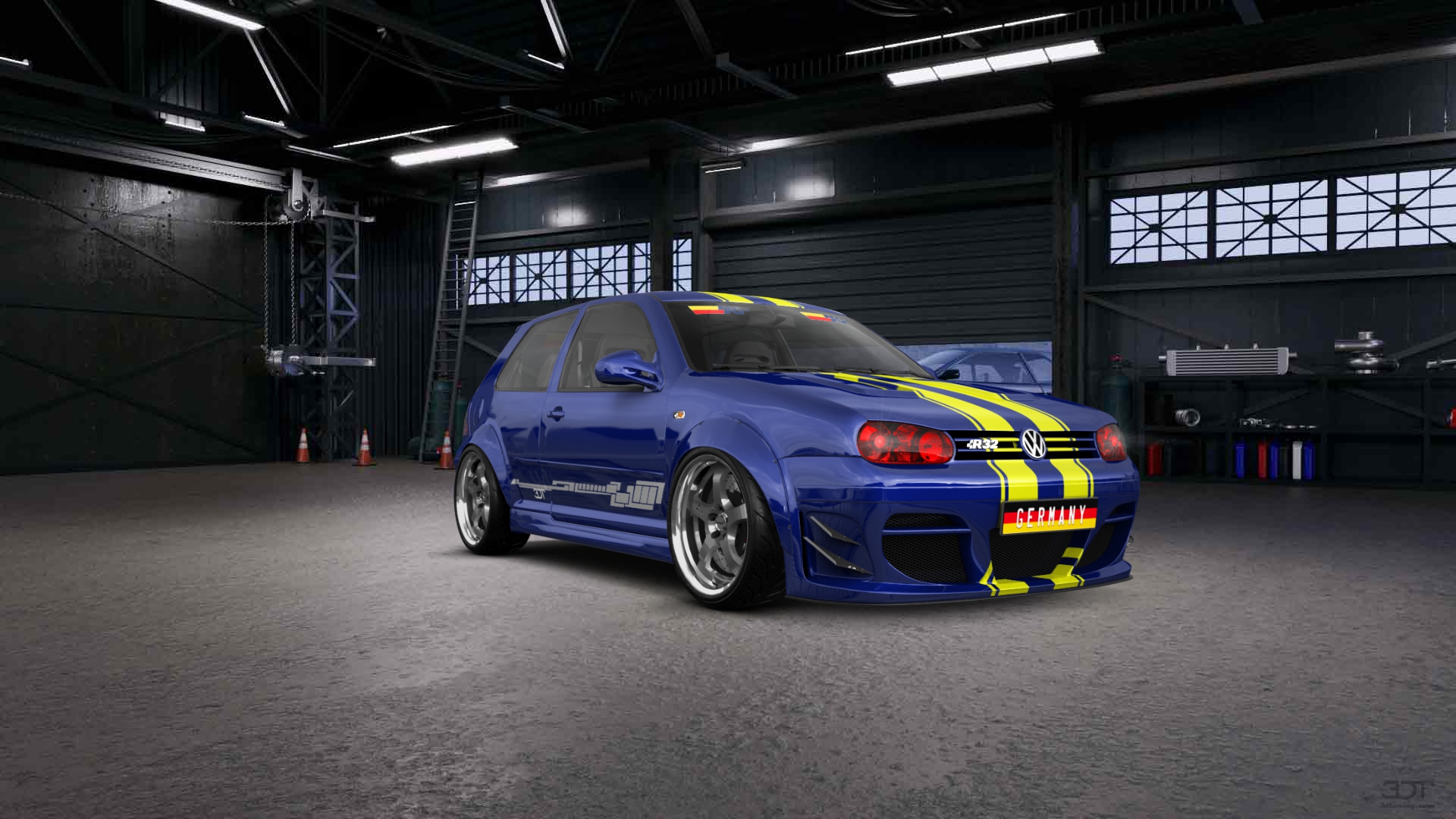 Volkswagen Golf 4 (mk4) 3 Door Hatchback 1997 tuning