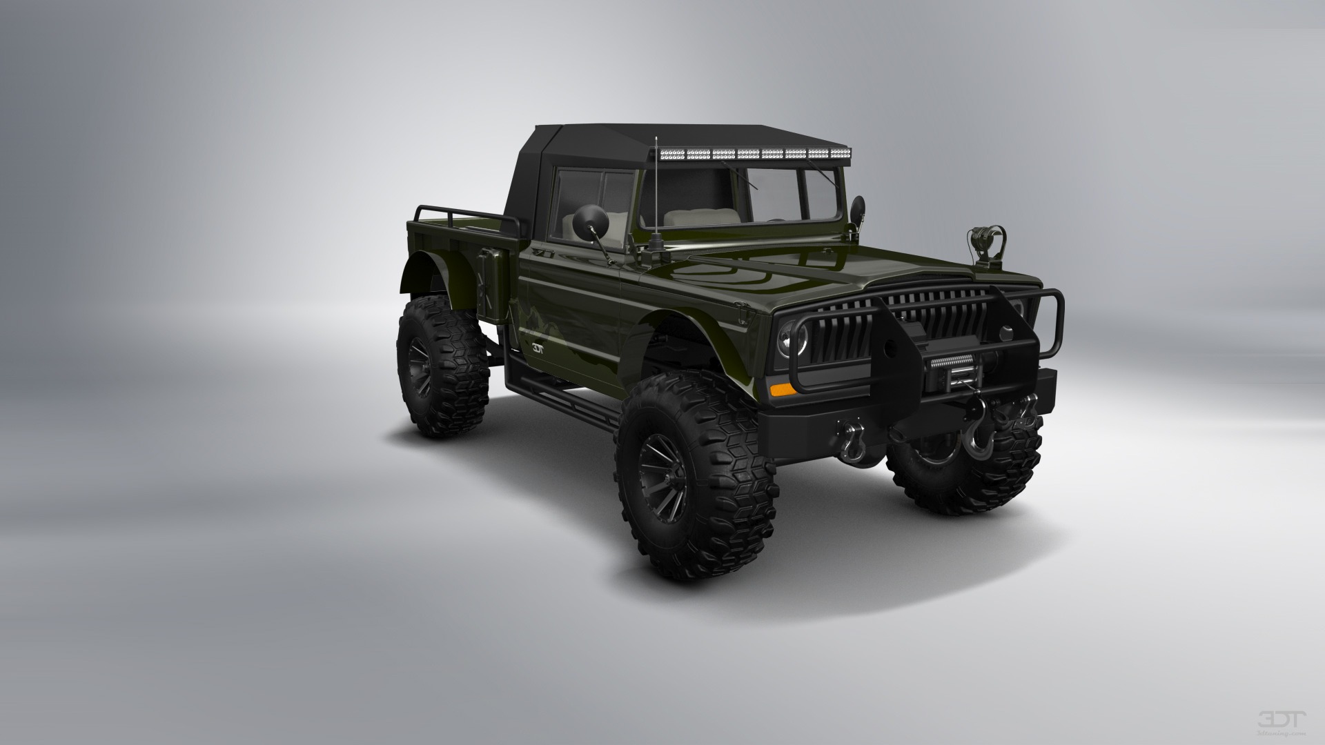 Jeep Kaiser M715 2 Door pickup truck 1968 tuning