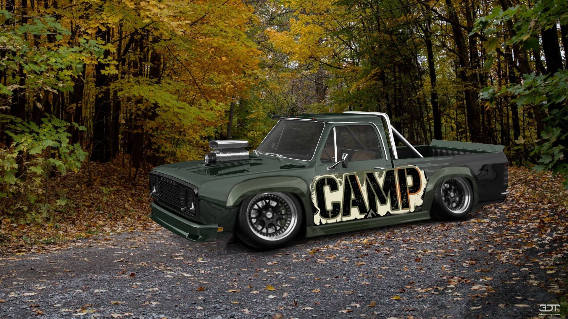 Dodge Power Wagon W200 2 Door pickup truck 1977