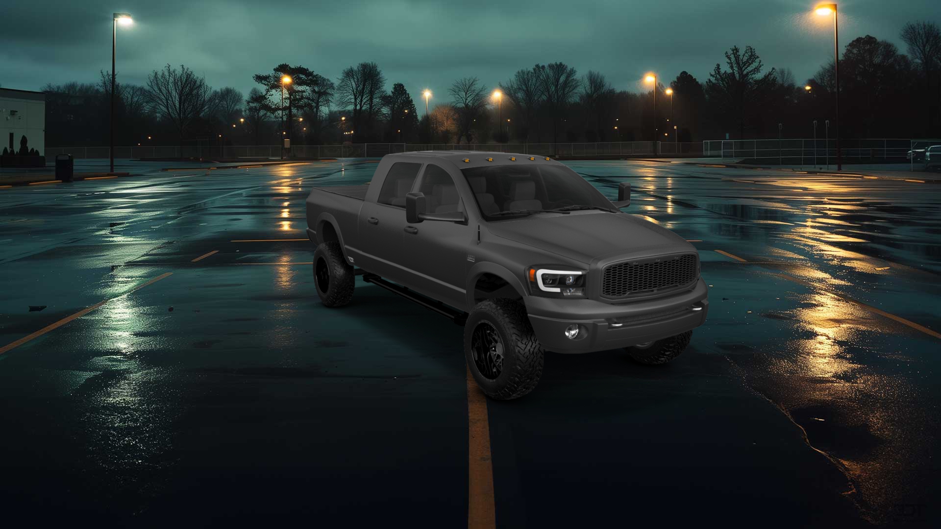 Dodge Ram 2500 4 Door pickup truck 2007 tuning
