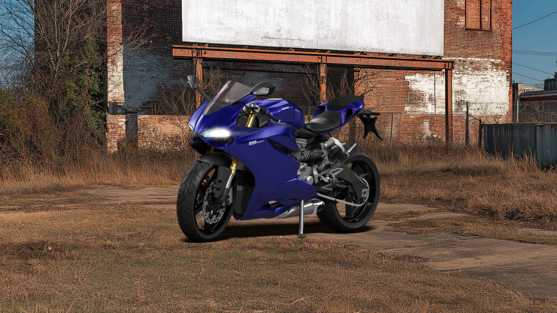 Ducati 899 Panigale Sport Bike 2015 tuning