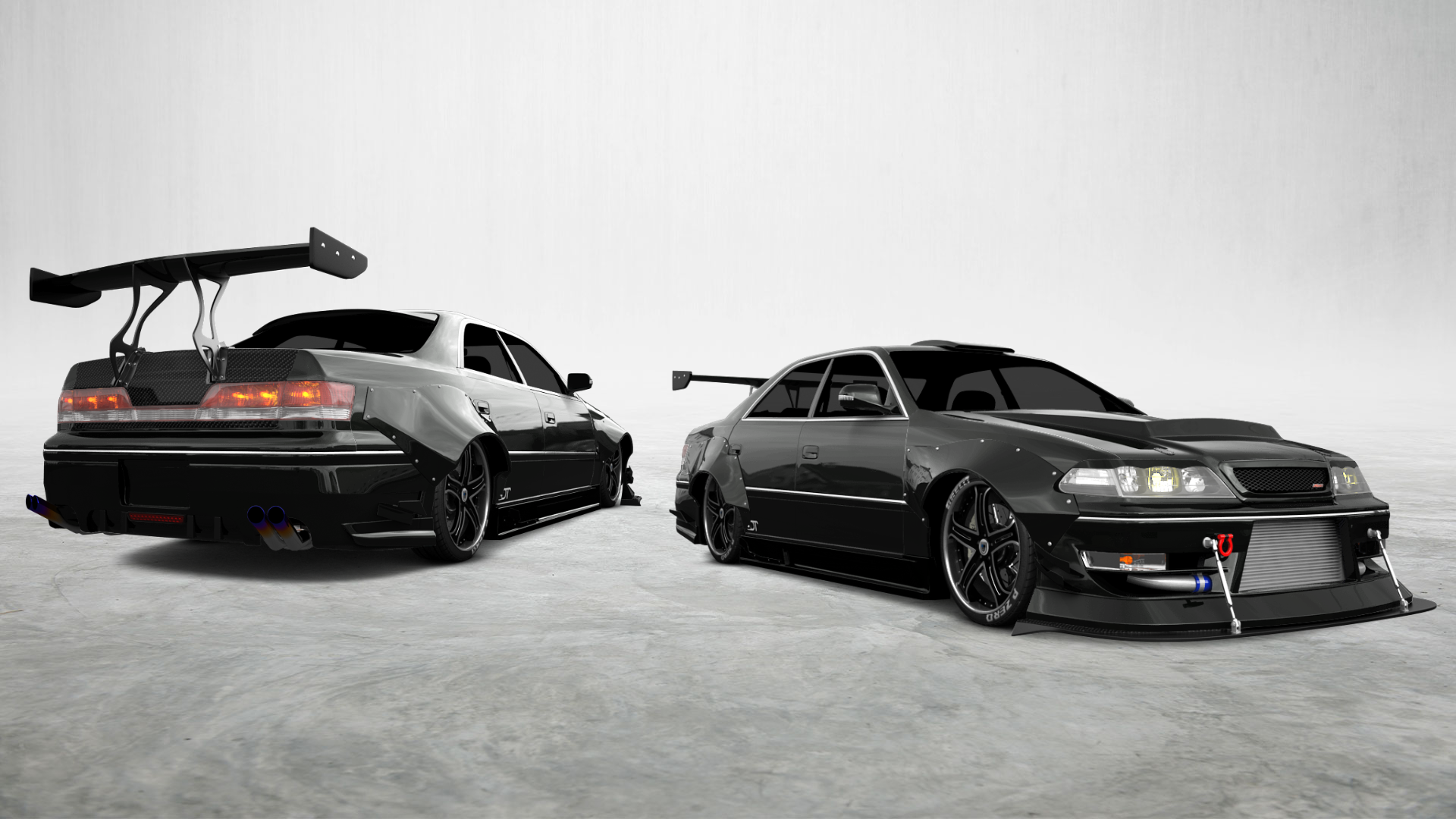 Toyota Mark II X100 Sedan 1999 tuning