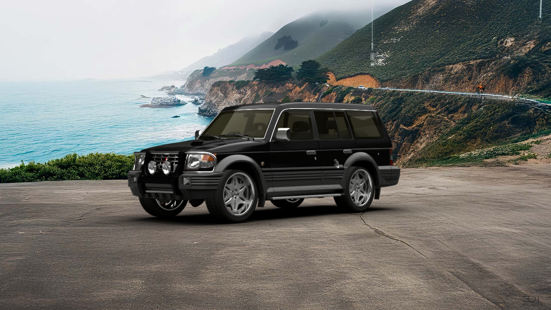 Mitsubishi Pajero SUV 1991 tuning