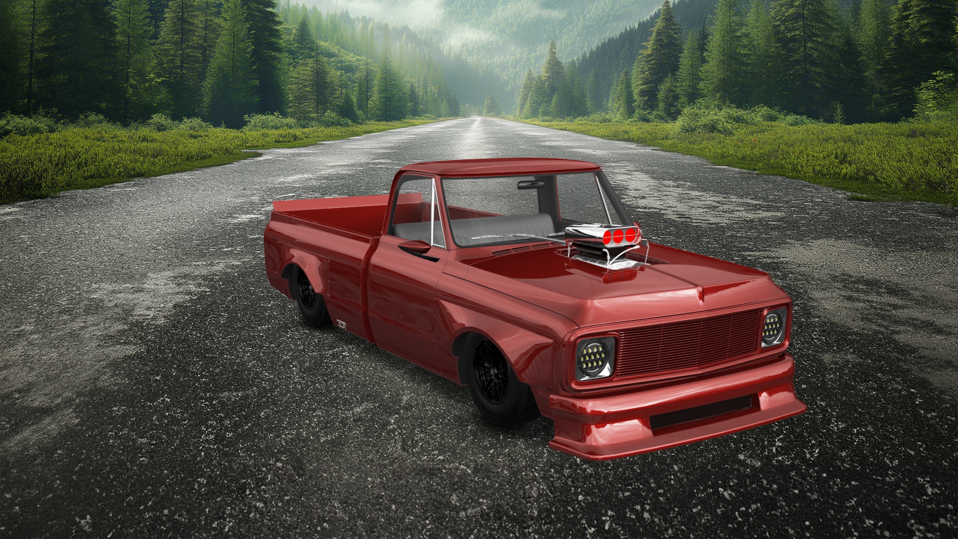 Chevrolet C-10 Cheyenne 2 Door pickup truck 1972