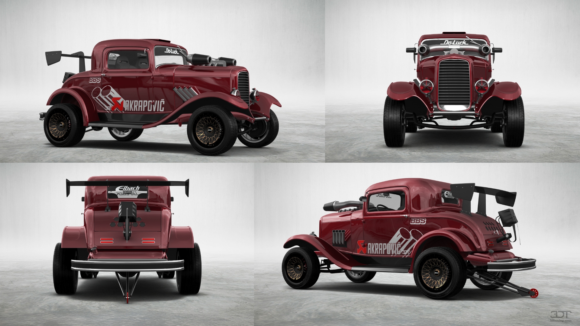 Ford Model B Deluxe 2 Door Coupe 1932 tuning