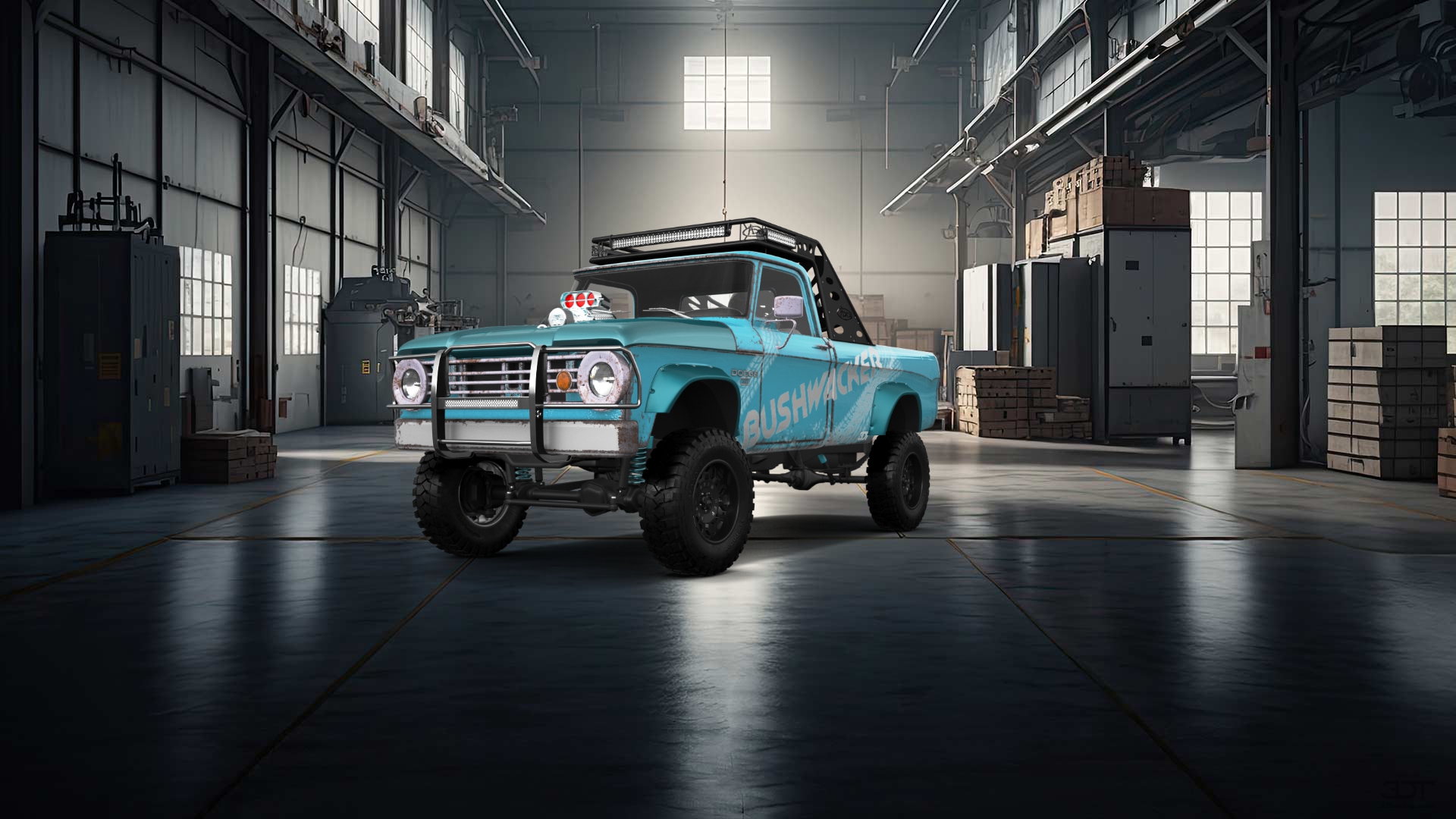 Dodge Power Wagon W200 2 Door pickup truck 1966