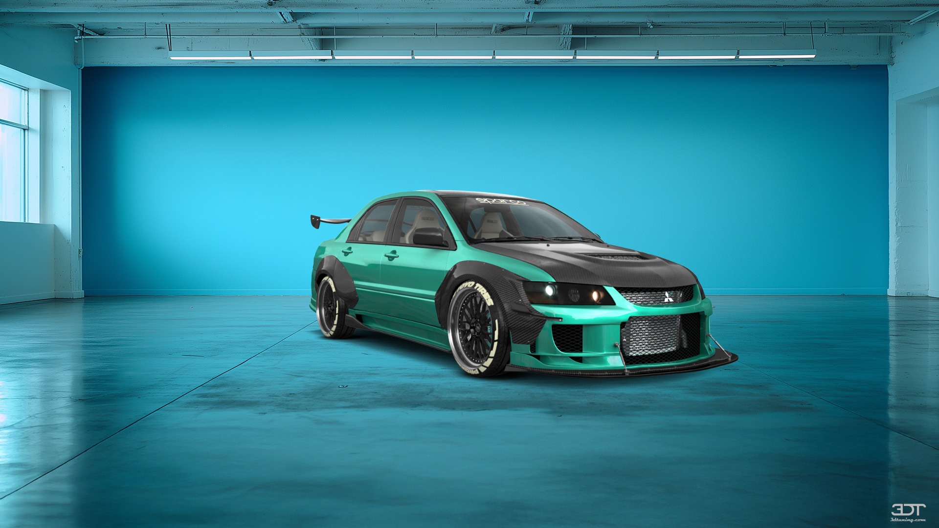 Mitsubishi Lancer Evo IX 4 Door Saloon 2005 tuning