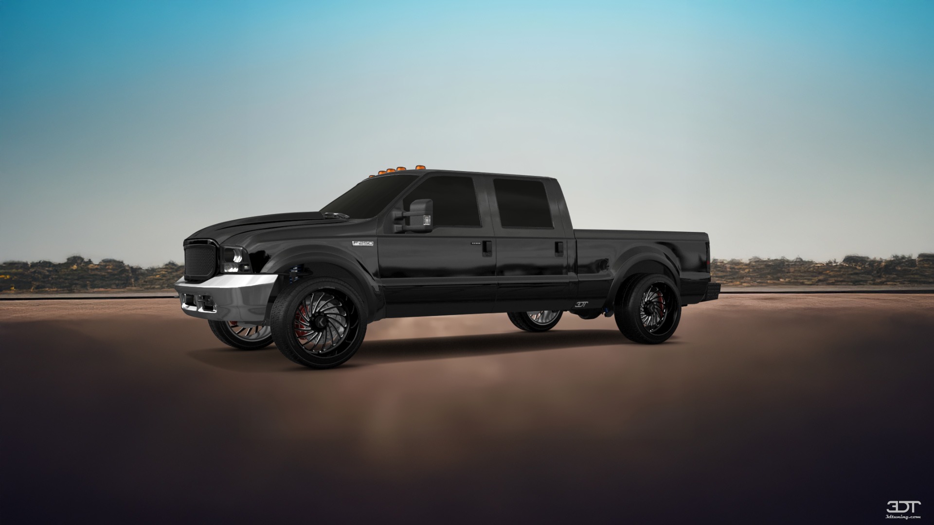Ford F-250 Crew Cab 4 Door pickup truck 1999 tuning