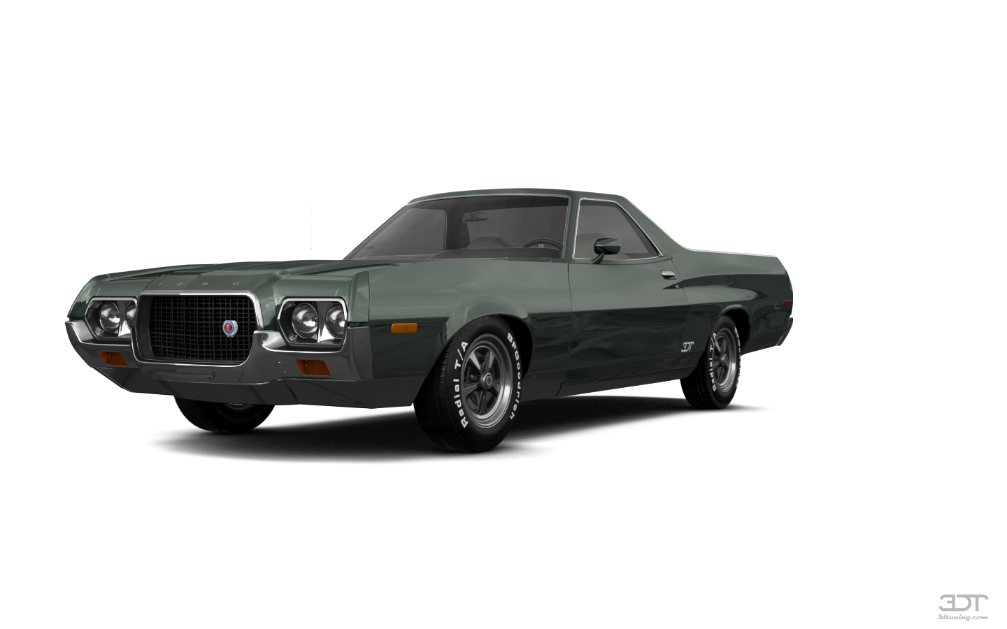 Tuning Ford Ranchero 2 Door Coupe 1972