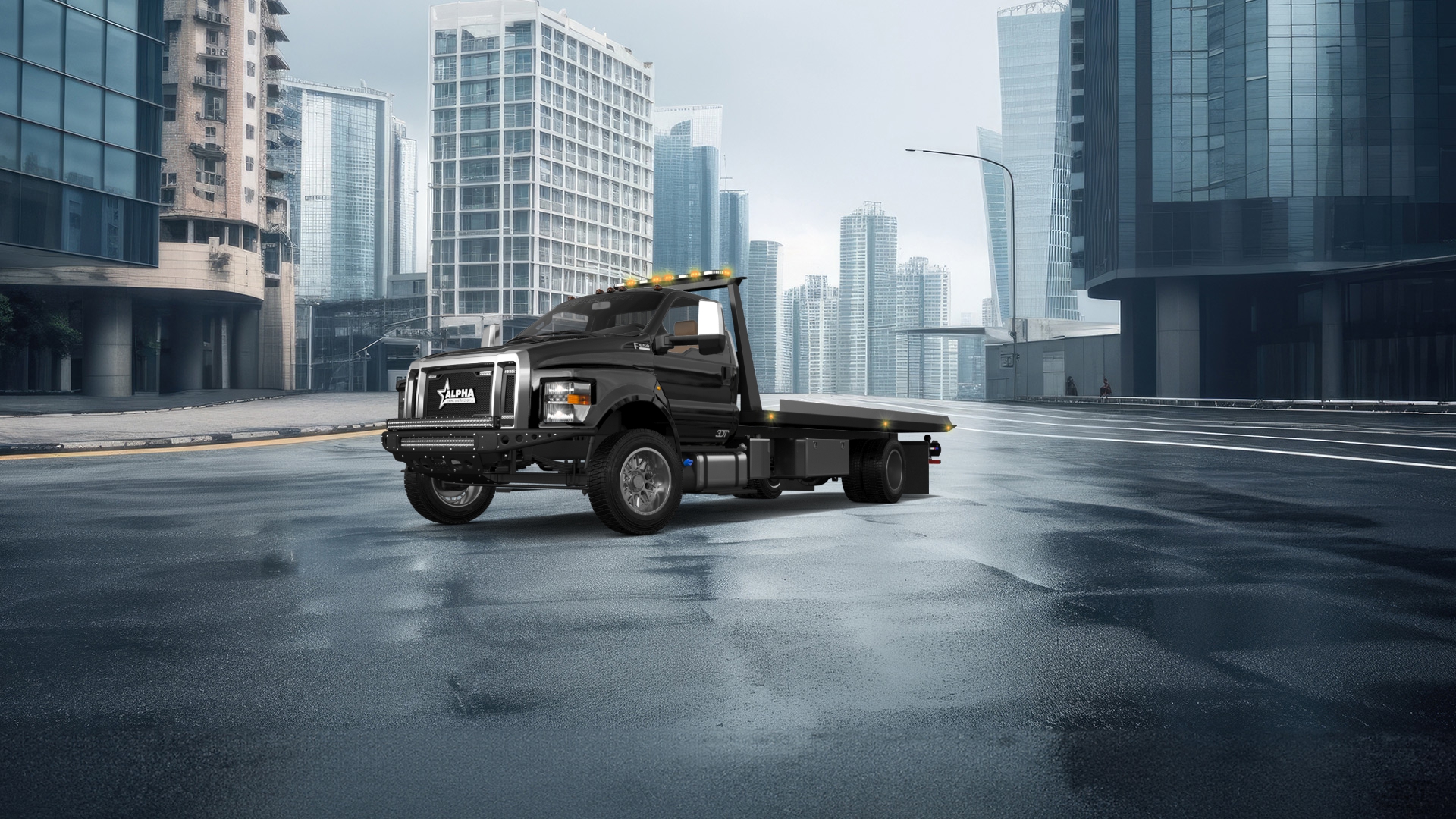 Ford F-650 Tow Truck Pickup 2016