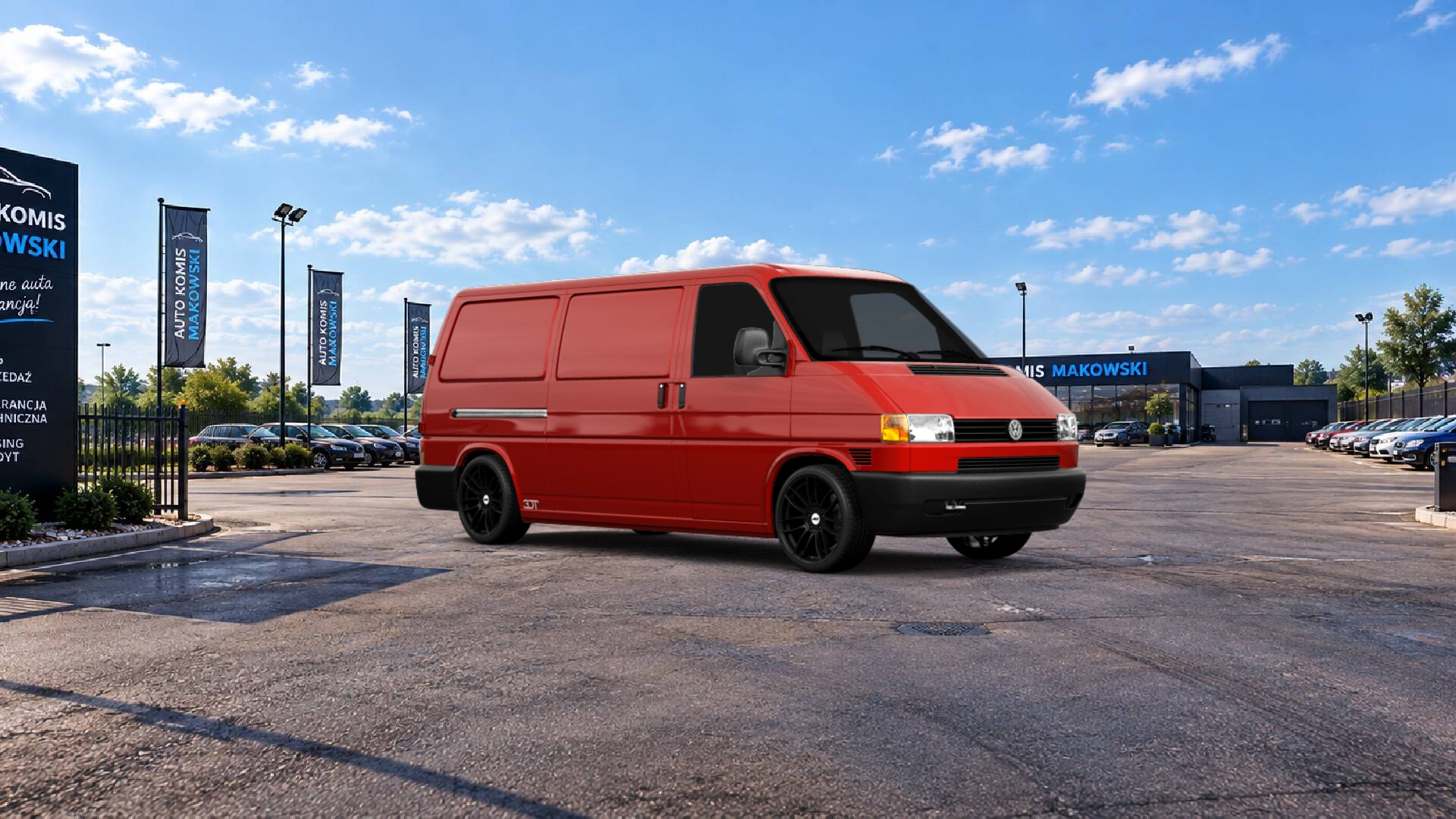 Volkswagen T4 panel van 1990 tuning