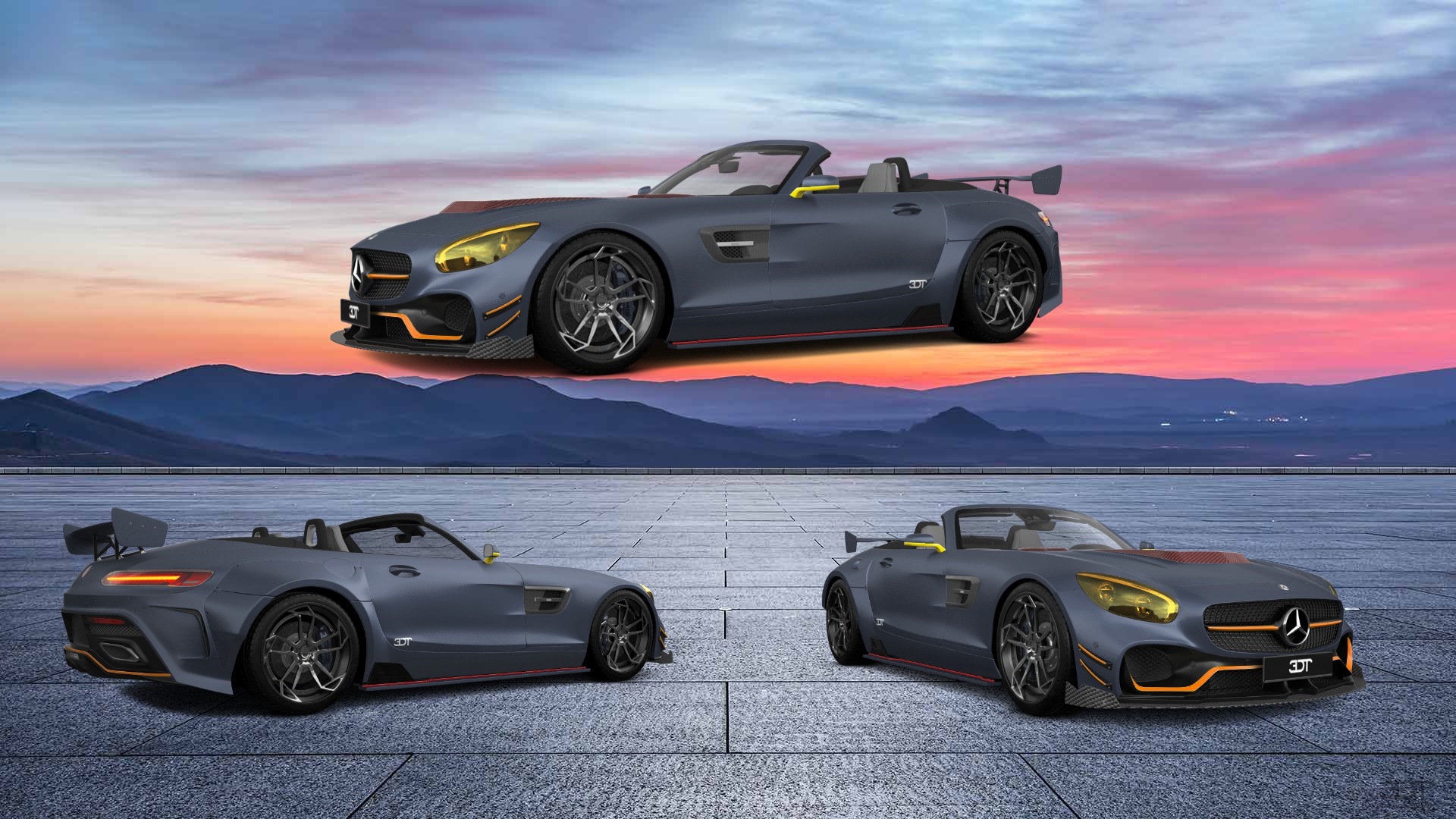 Mercedes AMG GT 2 Door Convertible 2016