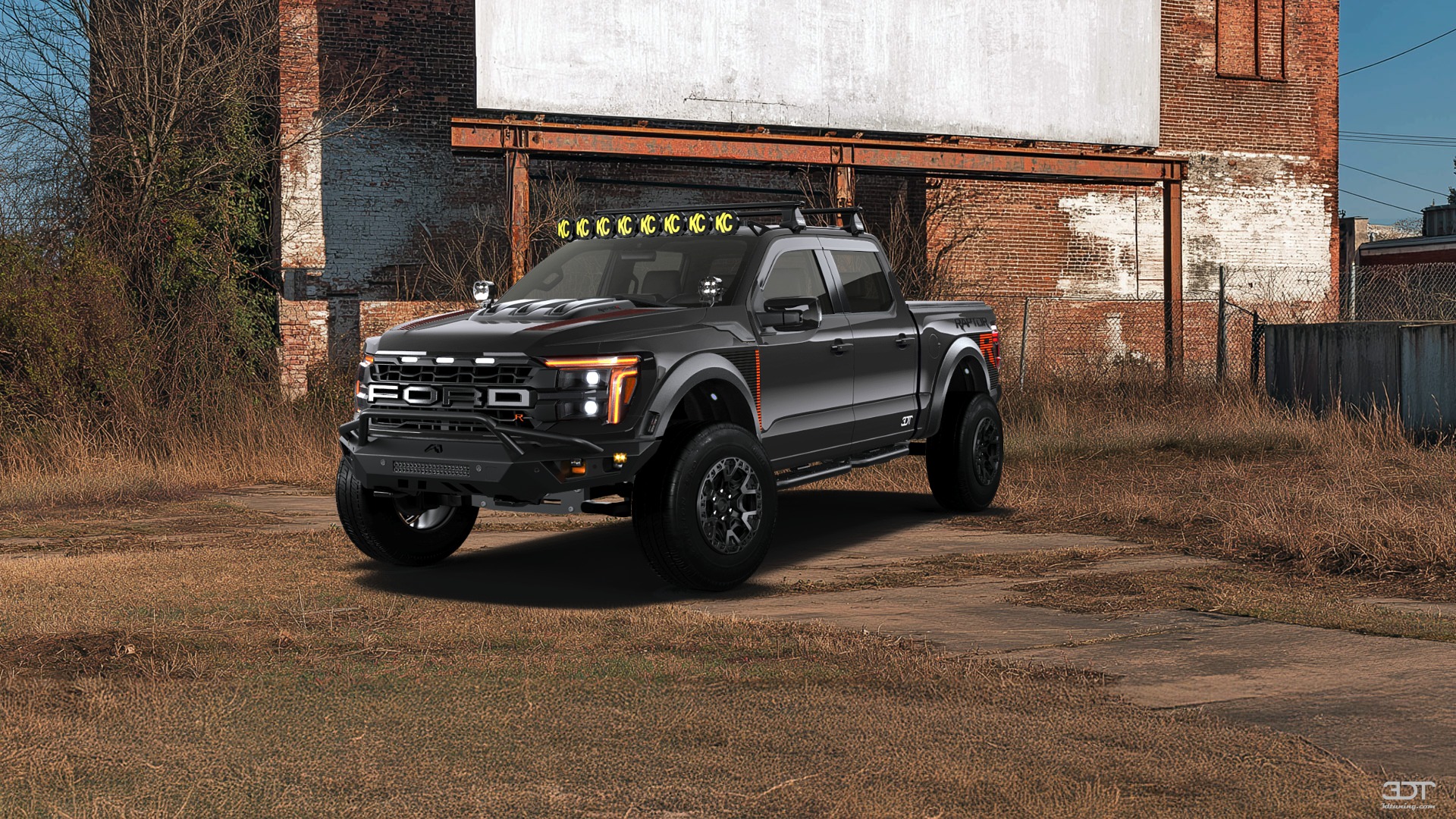 Ford F-150 Raptor 4 Door pickup truck 2024