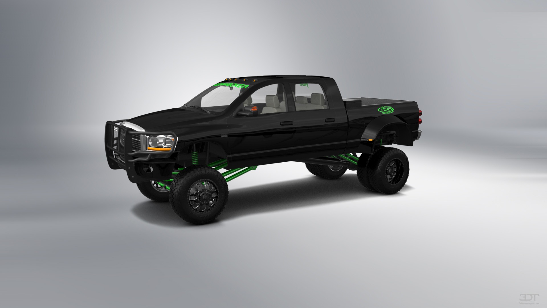 Dodge Ram 3500 Dually 4 Door pickup truck 2007