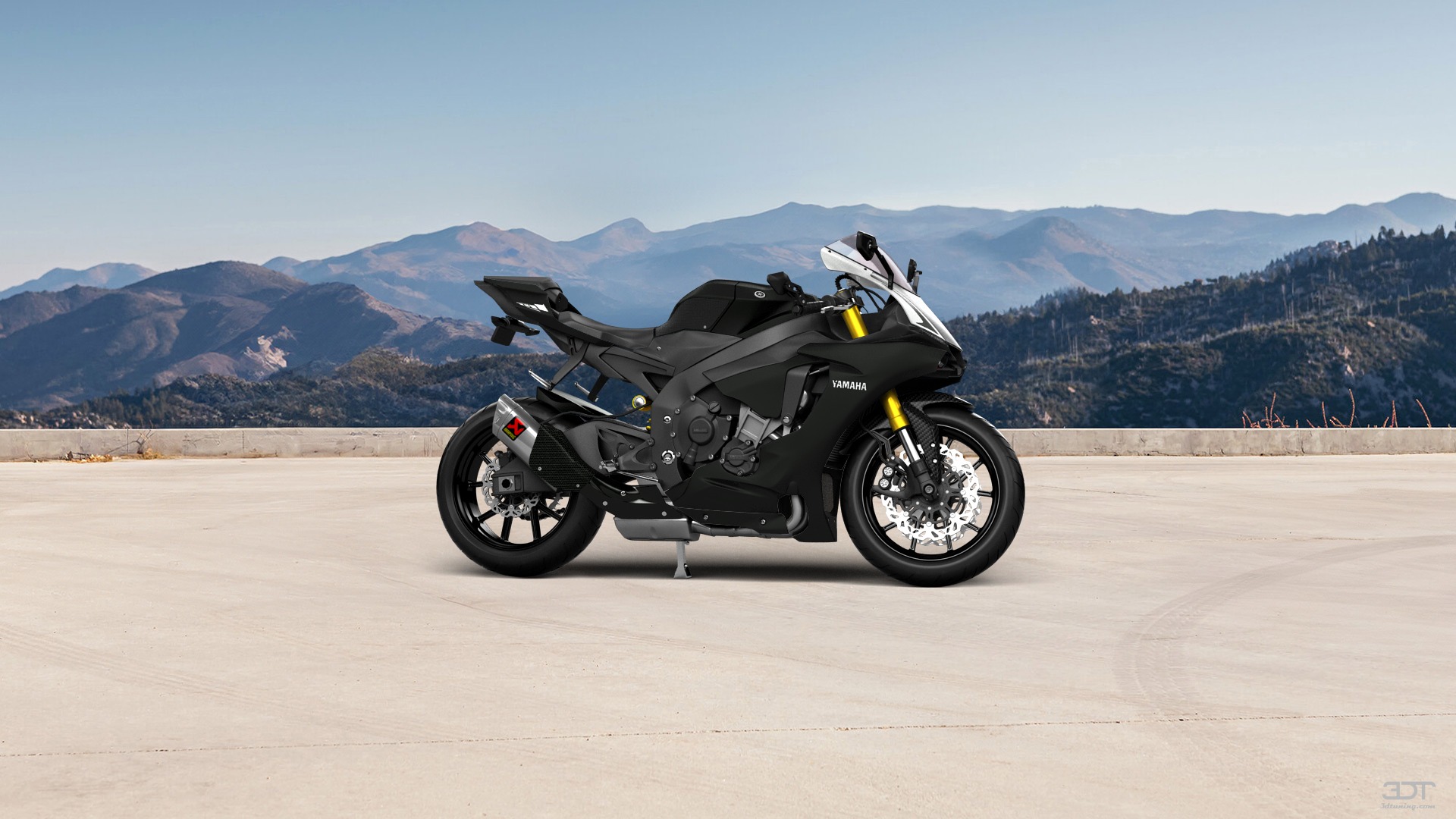 Tuning Yamaha YZF R1 Sport Bike 2015