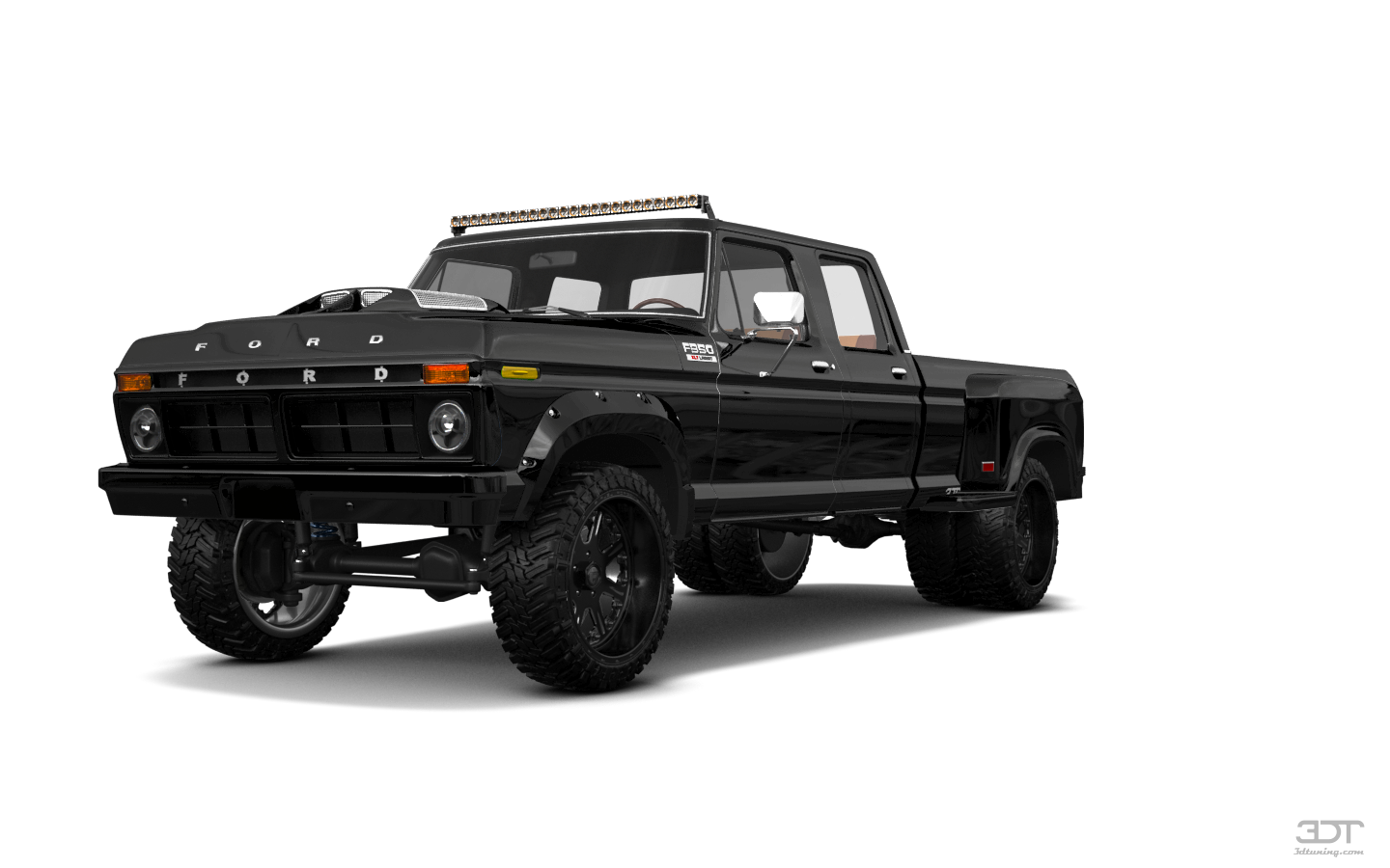 Ford F-350 Dually 4 Door pickup truck 1973