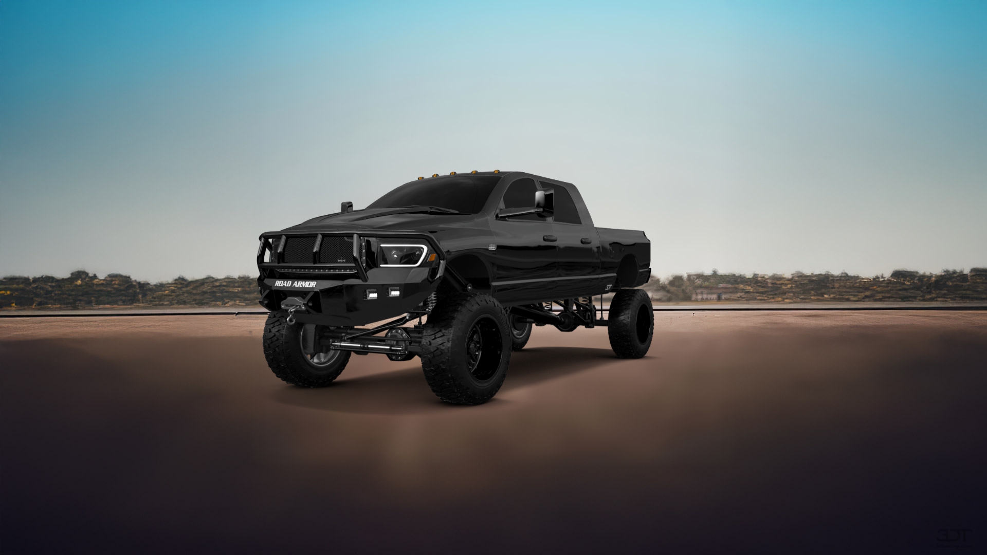 Dodge Ram 2500 4 Door pickup truck 2007 tuning