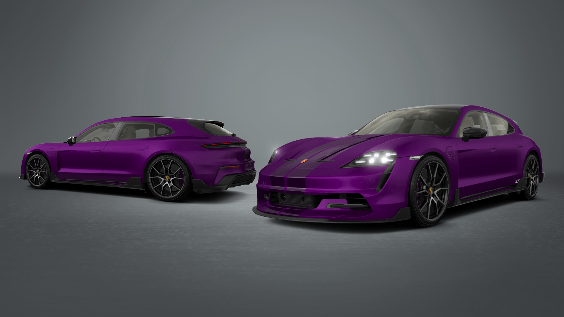 Porsche Taycan Sport Turismo Shooting Brake 2019 tuning