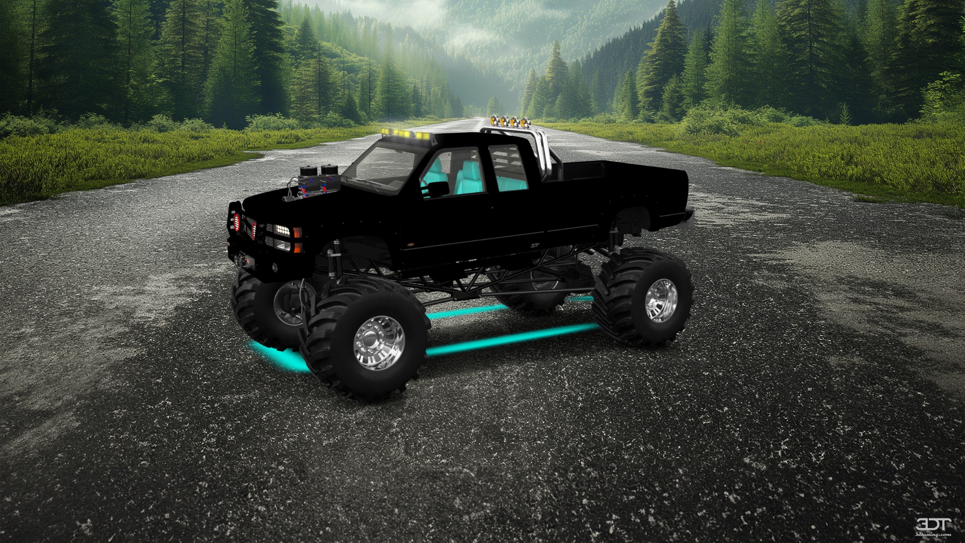 Chevrolet K3500 Extended Cab Pickup Truck 1988