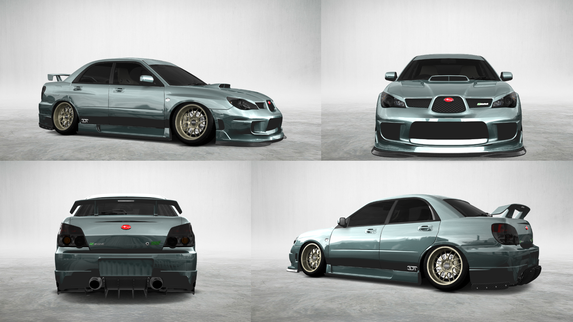 Subaru Impreza S204 4 Door Saloon 2006 tuning