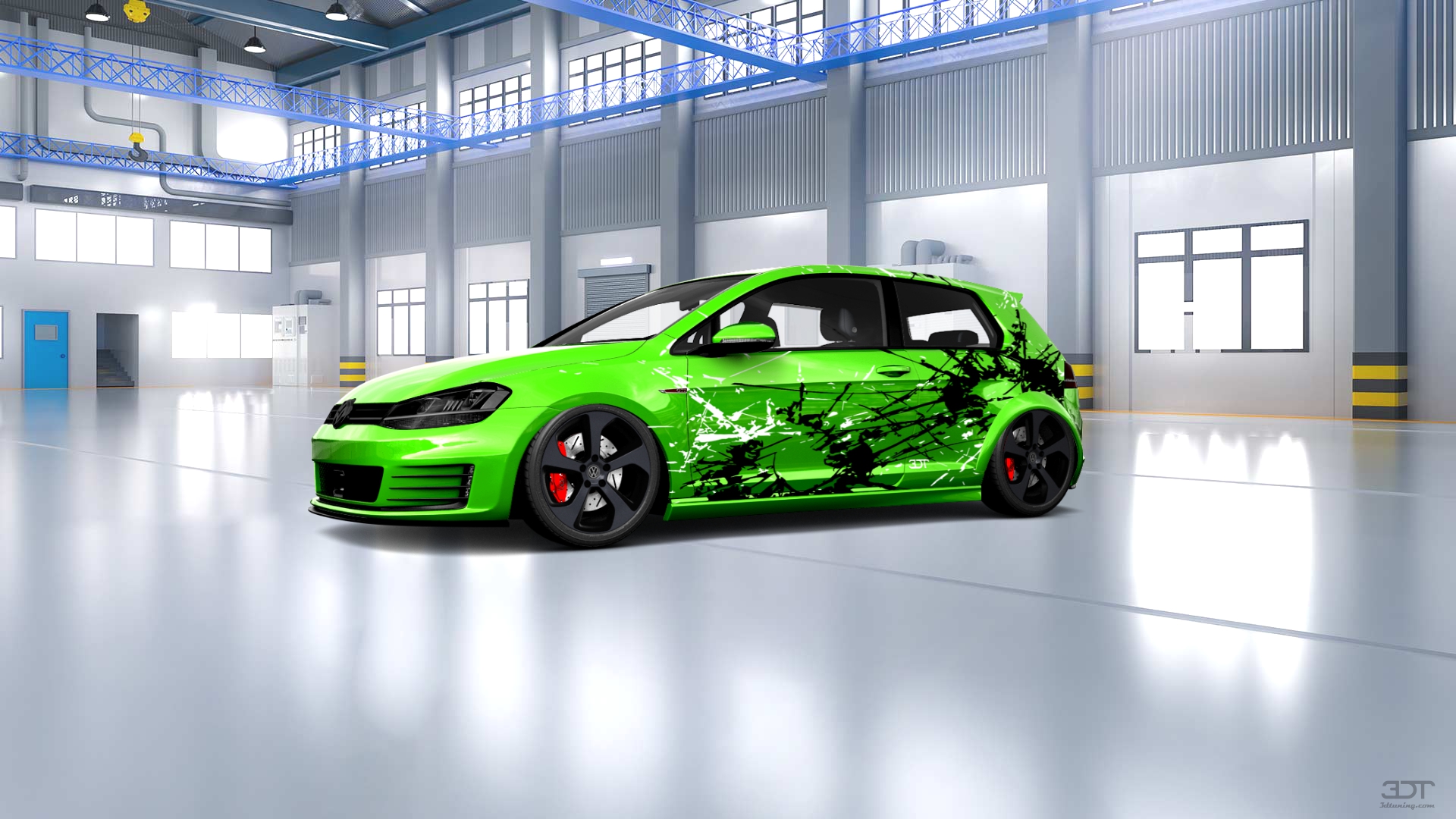 Volkswagen Golf 7 3 Door Hatchback 2013 tuning