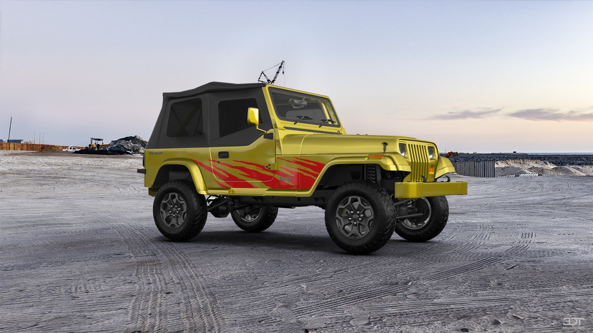 Jeep Wrangler YJ 2 Door SUV 1990