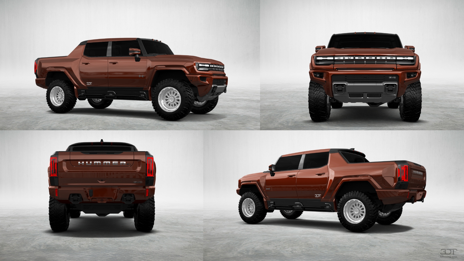 GMC Hummer EV 4 Door pickup truck 2021 tuning