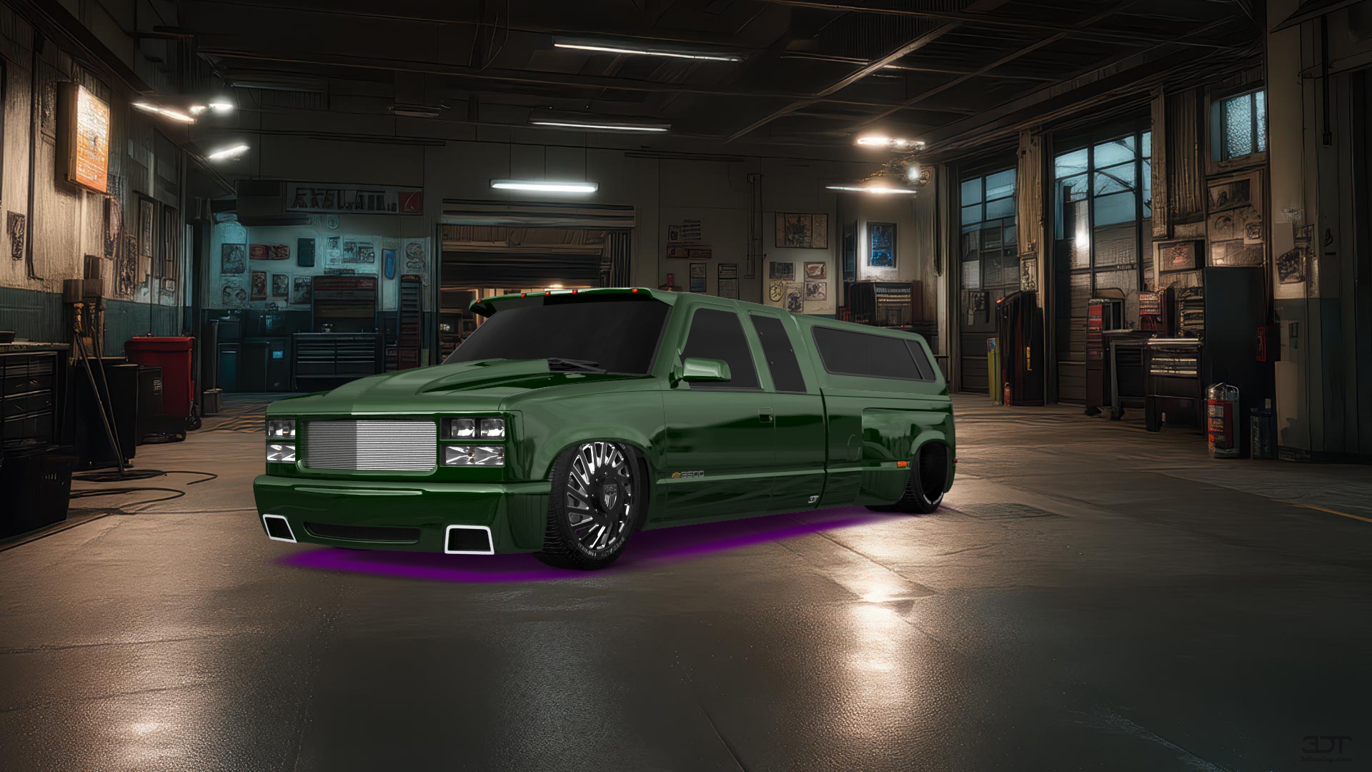Chevrolet K3500 Extended Cab Pickup Truck 1988 tuning