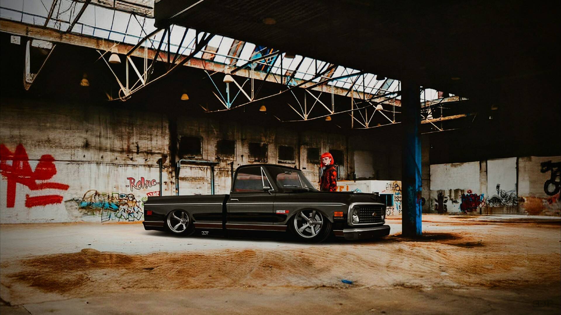 Chevrolet C-10 Cheyenne 2 Door pickup truck 1972 Изображения