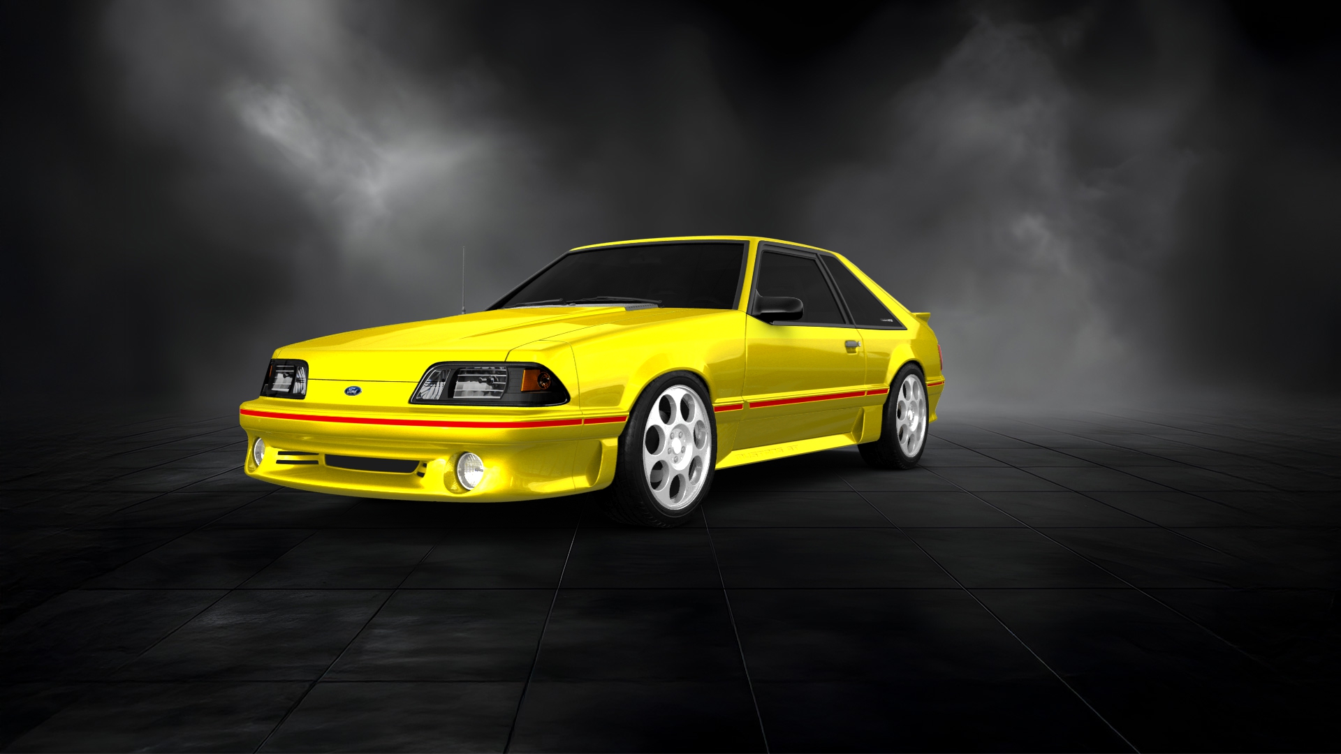 Ford Mustang 3 Door Hatchback 1988