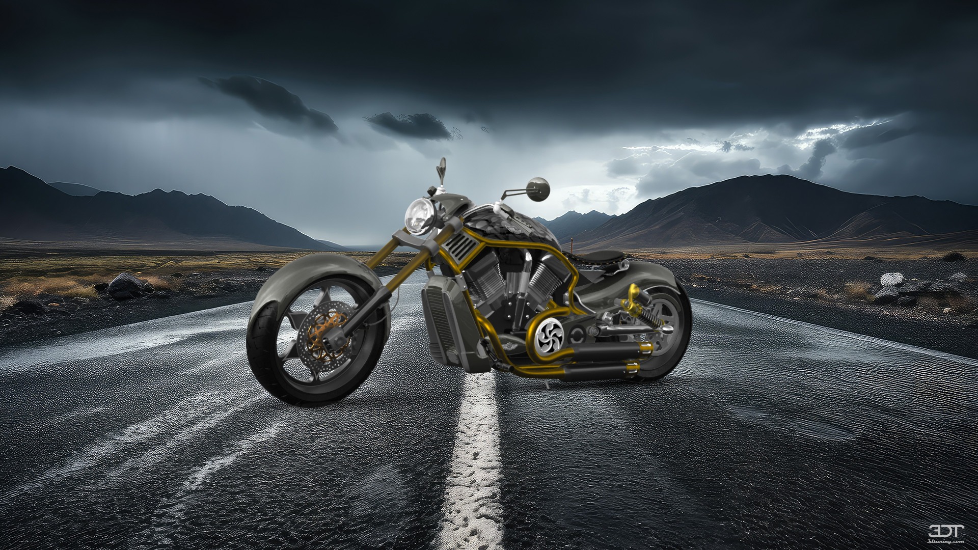 Harley-Davidson Custom Chopper Cruiser 2011