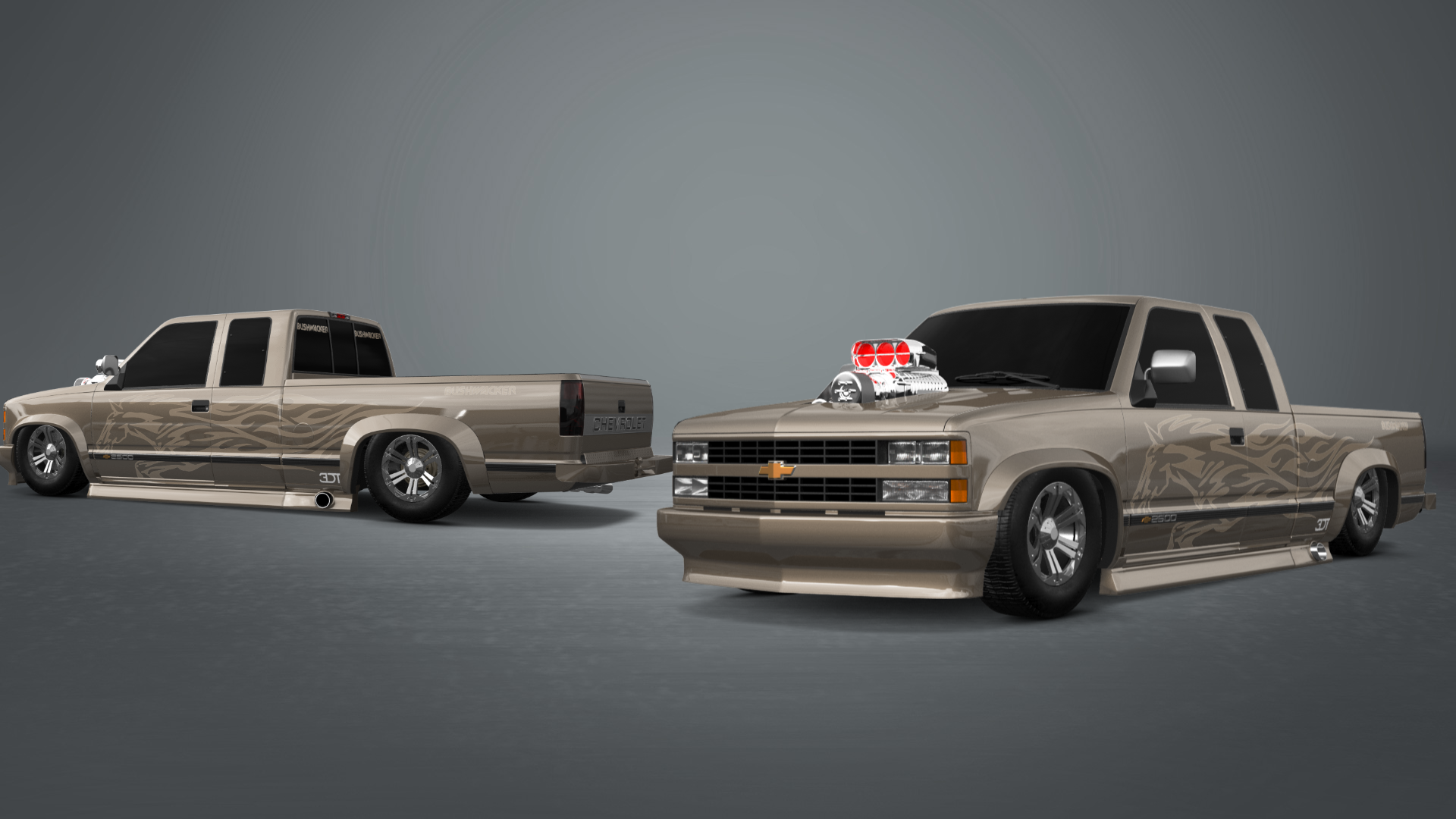 Chevrolet K2500 Extended Cab Pickup 1989 tuning