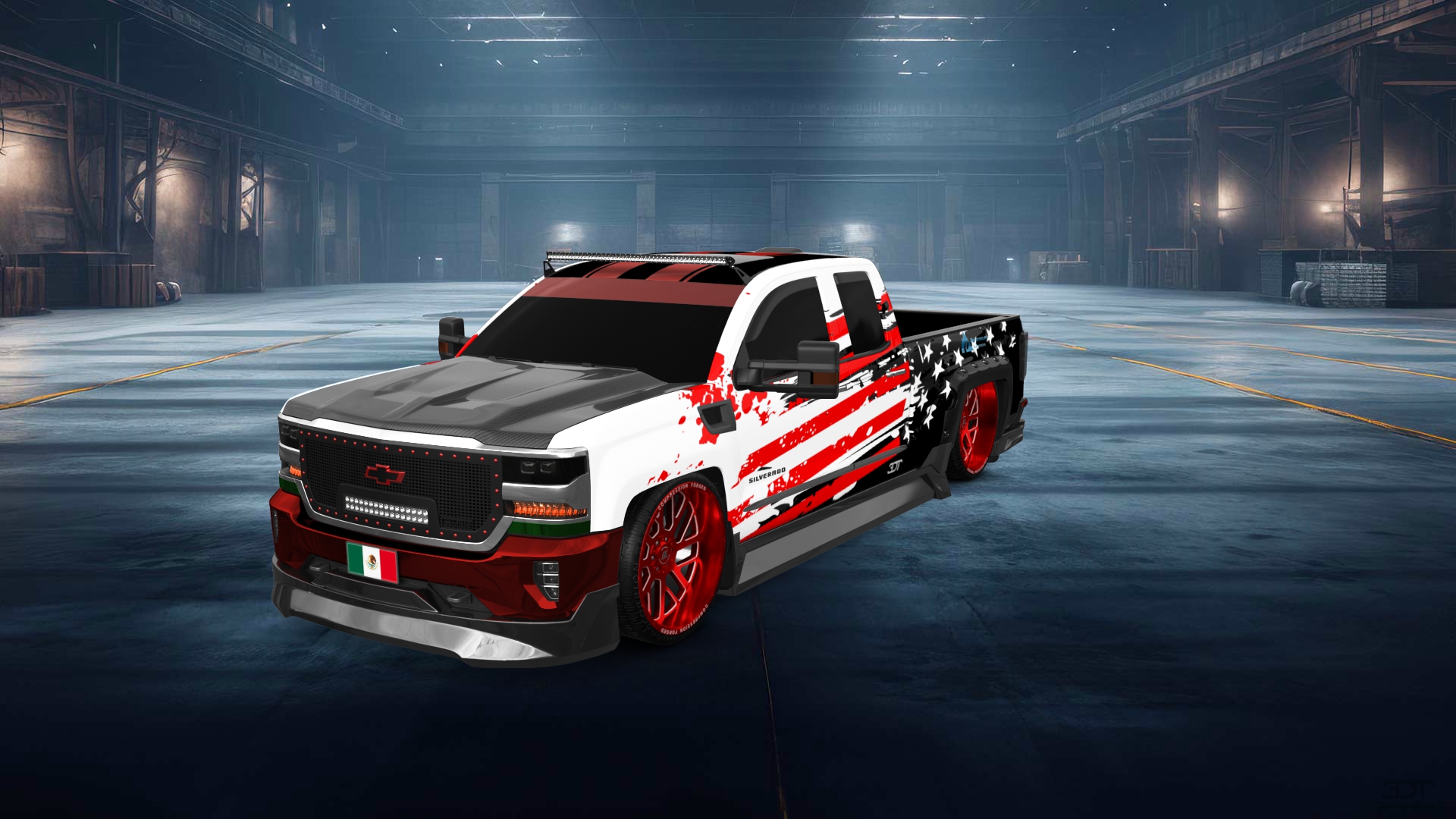 Chevrolet Silverado 1500 6.5 ft box 4 Door pickup truck 2016 tuning