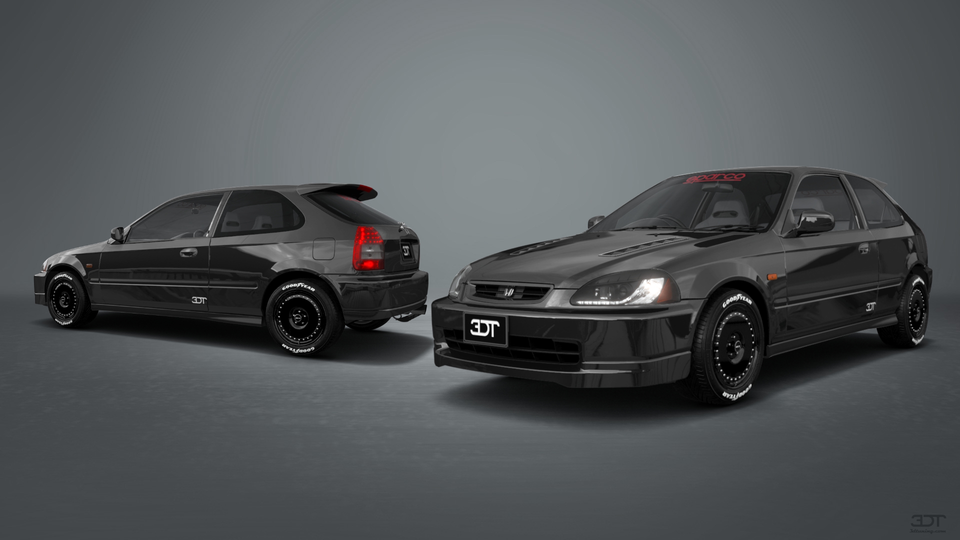 Honda Civic 3 Door Hatchback 1997 tuning