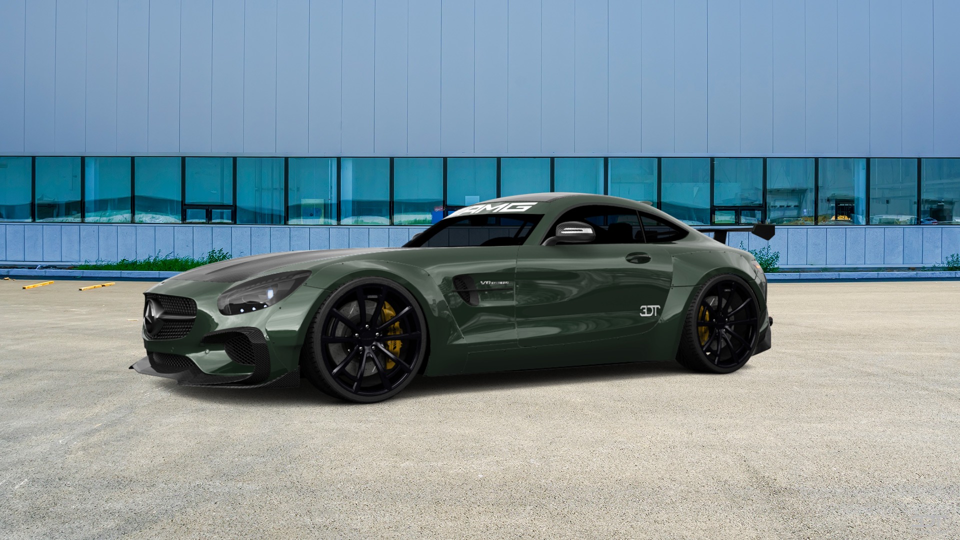 Tuning Mercedes AMG GT 2 door fastback coupe 2016
