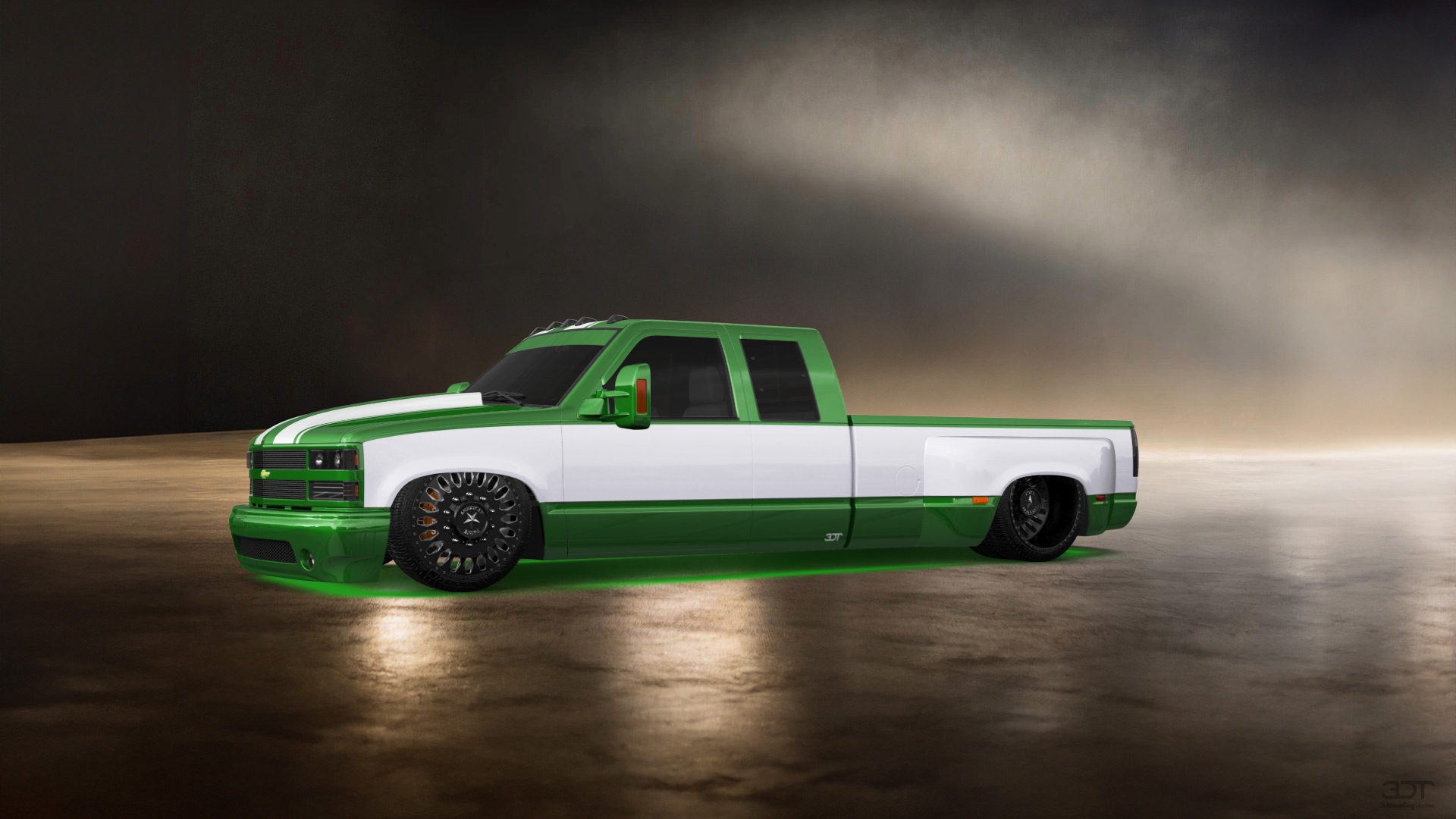 Chevrolet K3500 Extended Cab Pickup Truck 1988