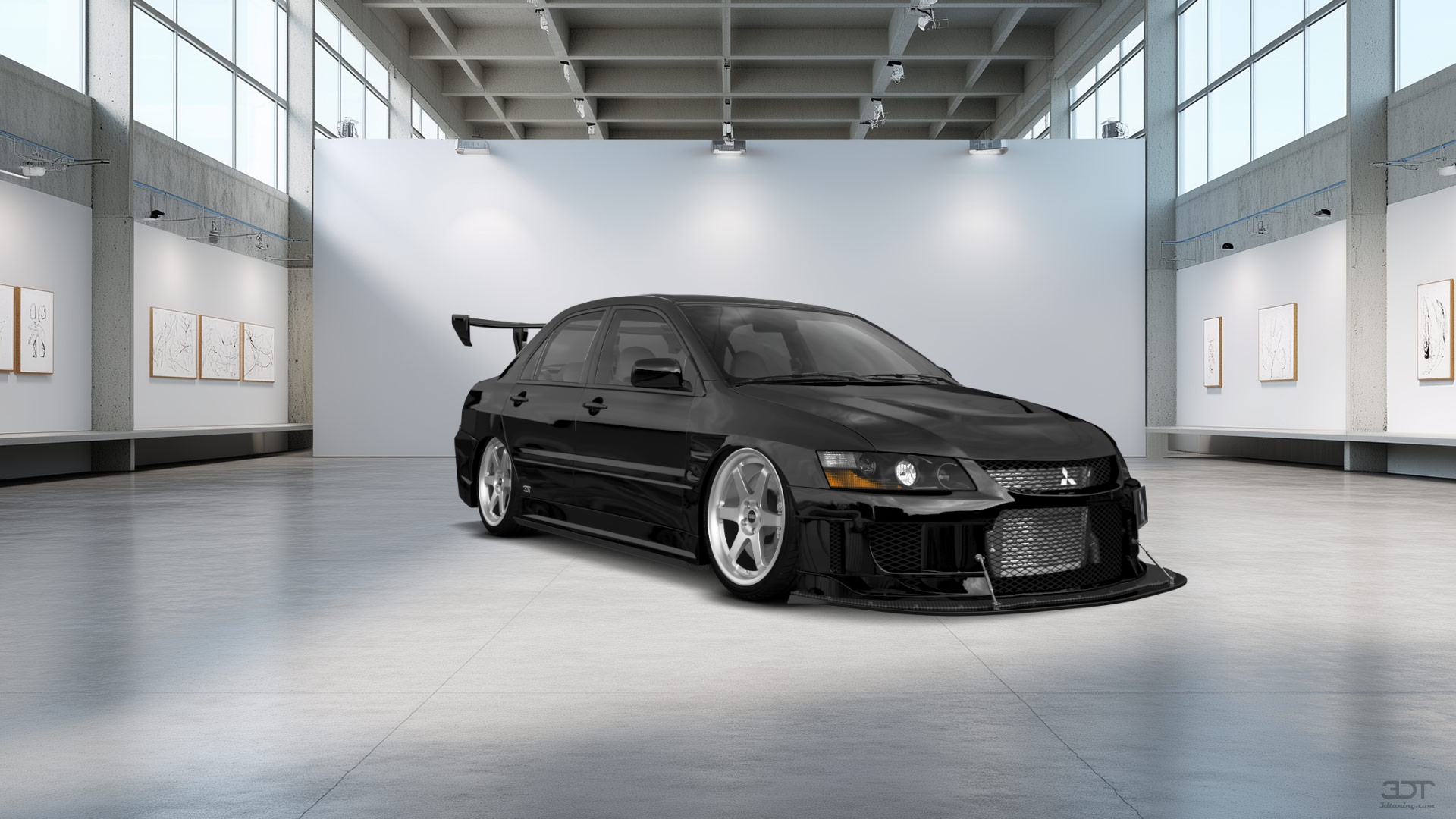 Mitsubishi Lancer Evo IX 4 Door Saloon 2005 tuning
