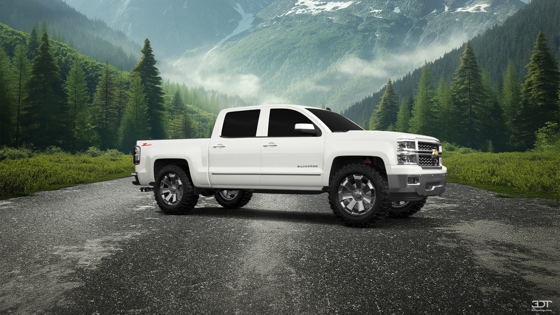 Chevrolet Silverado 1500 4 Door pickup truck 2014