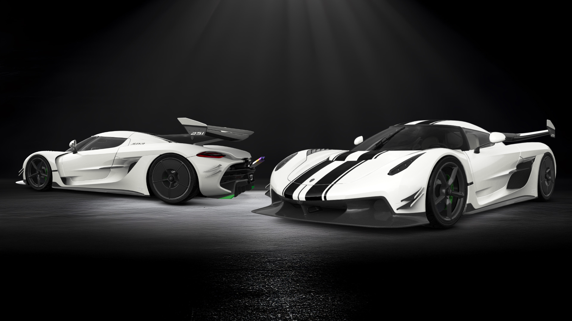 Koenigsegg Jesko 2 door targa top 2020