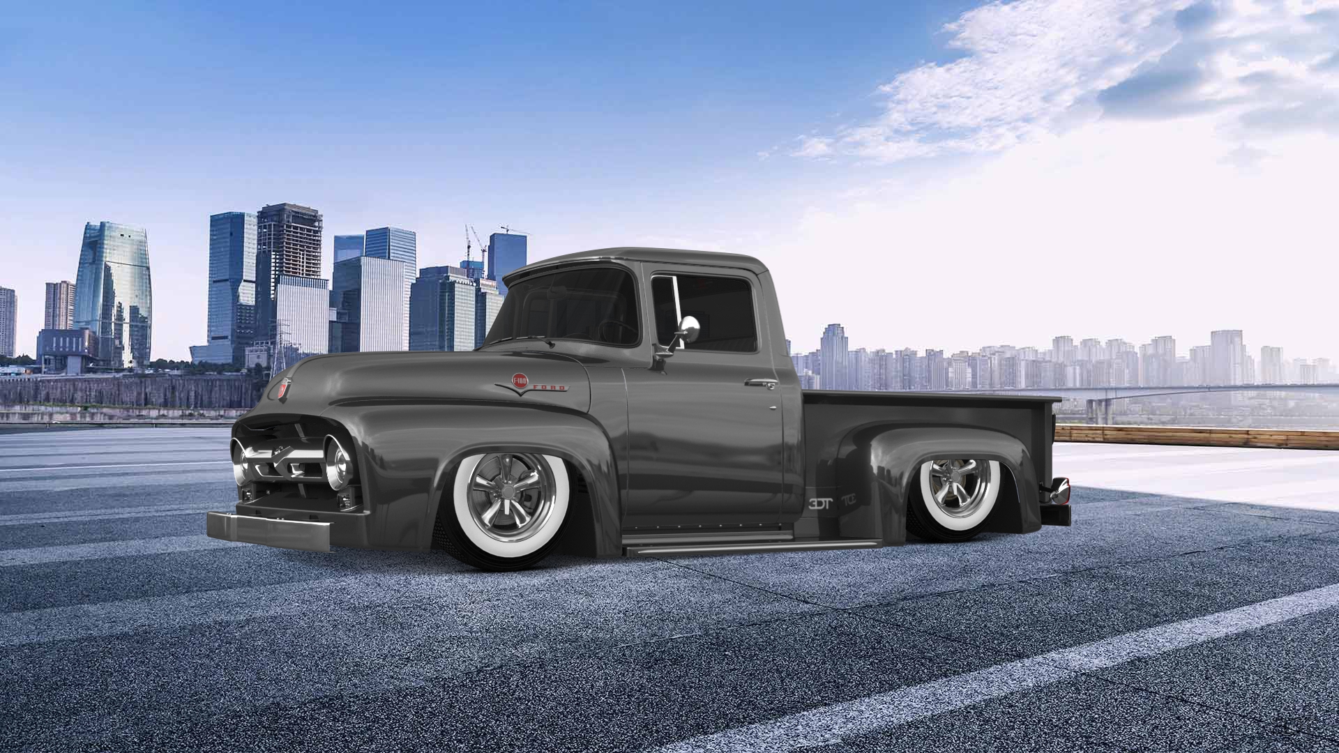Ford F-100 2 Door truck 1956