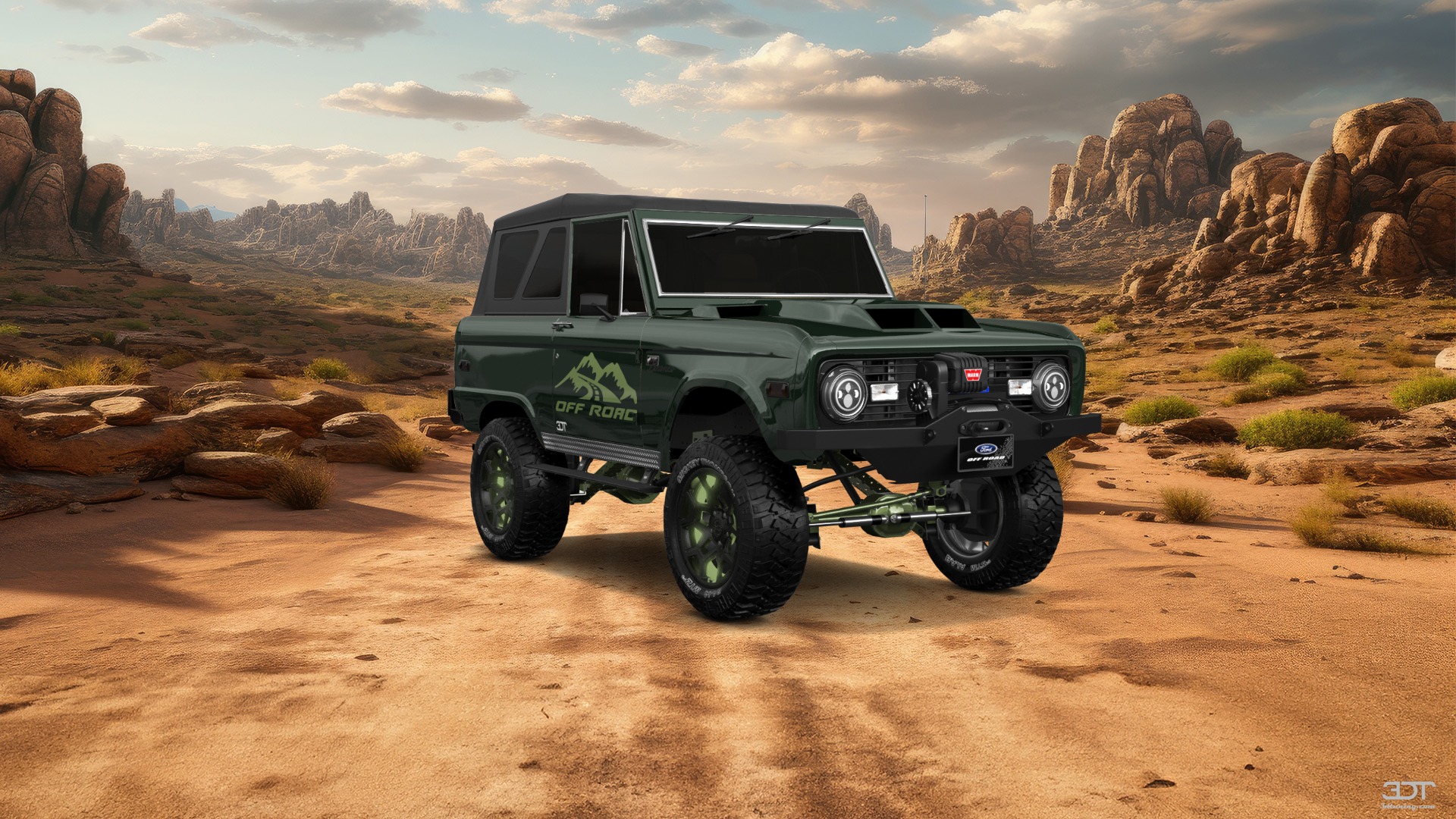 Ford Bronco 3 Door SUV 1965 tuning