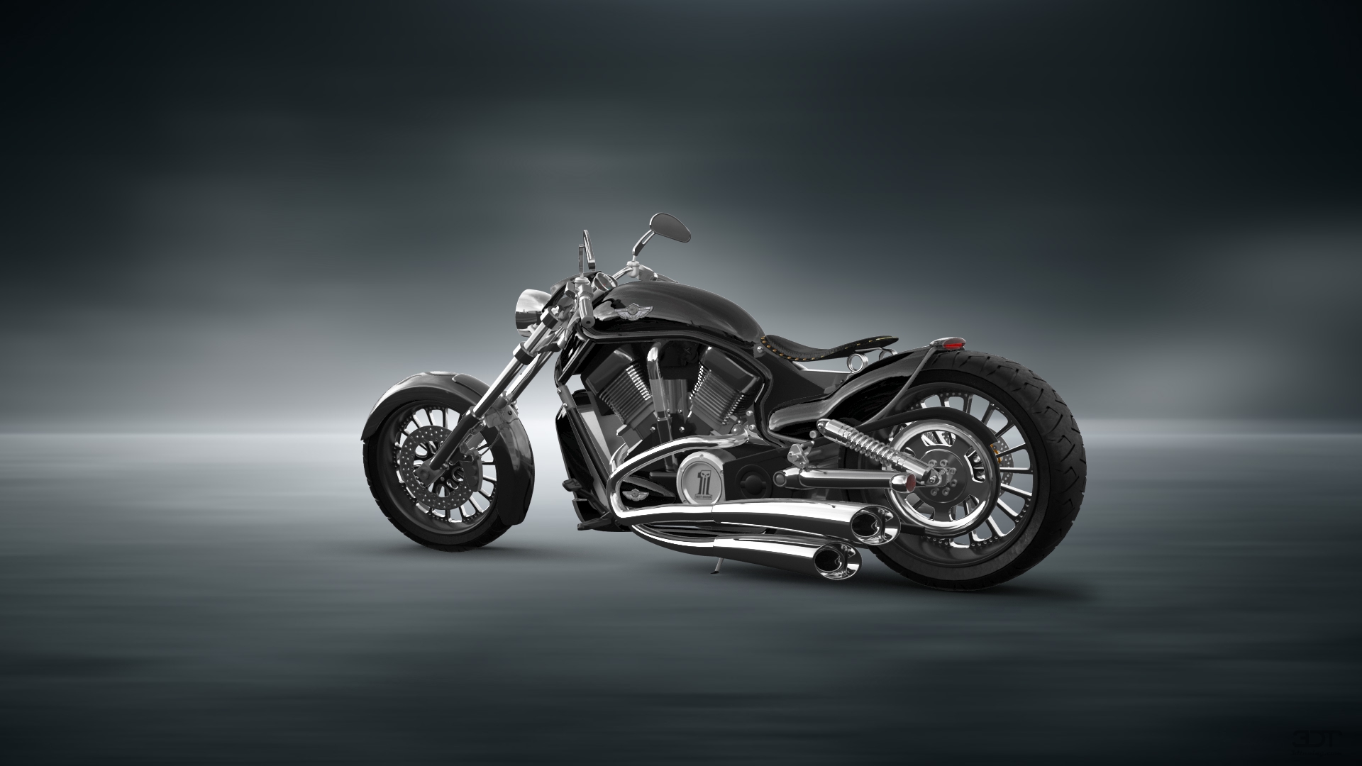 Harley-Davidson Custom Chopper Cruiser 2011