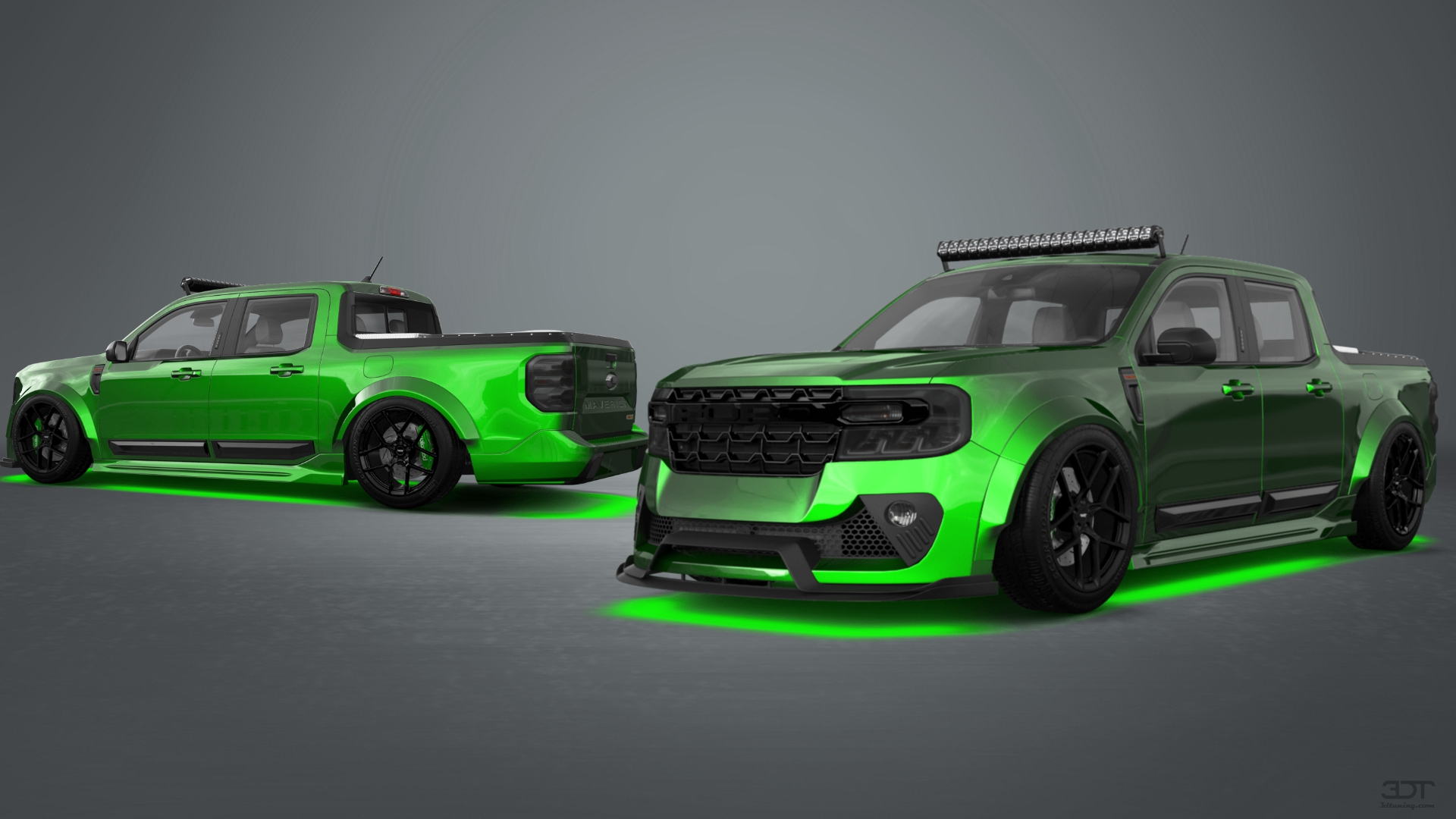 Ford Maverick 4 Door pickup truck 2022 tuning