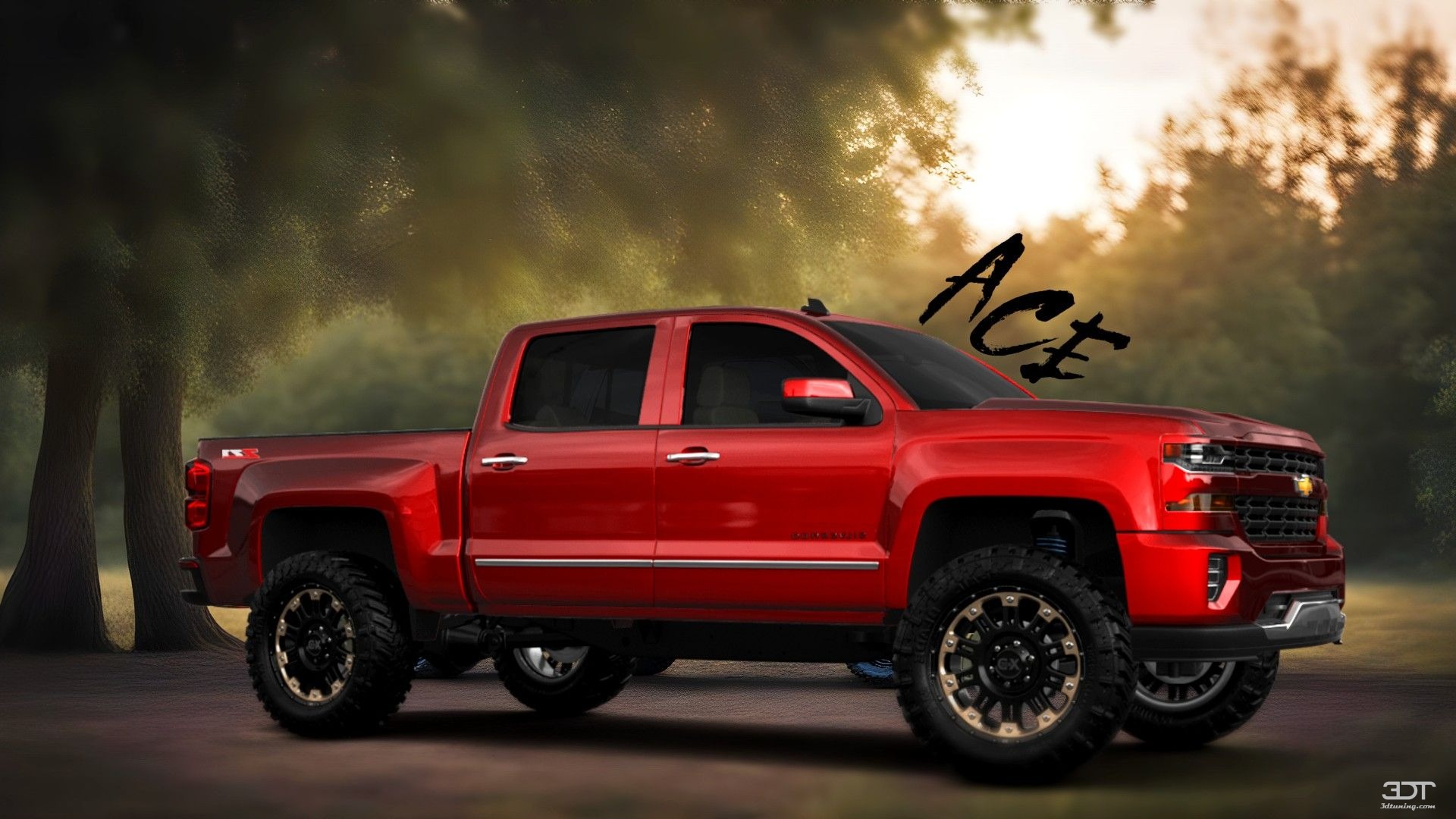 Chevrolet Silverado 1500 4 Door pickup truck 2016 tuning