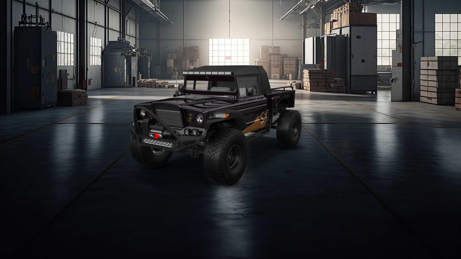 Jeep Kaiser M715 2 Door pickup truck 1968