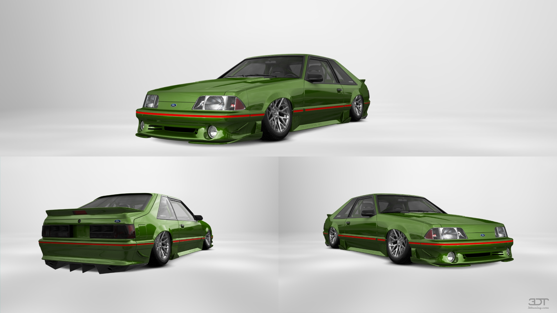 Ford Mustang 3 Door Hatchback 1988 tuning