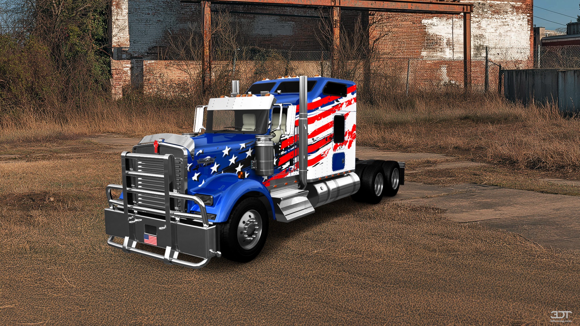 Kenworth W900 Sleeper Cab Truck 2015 tuning